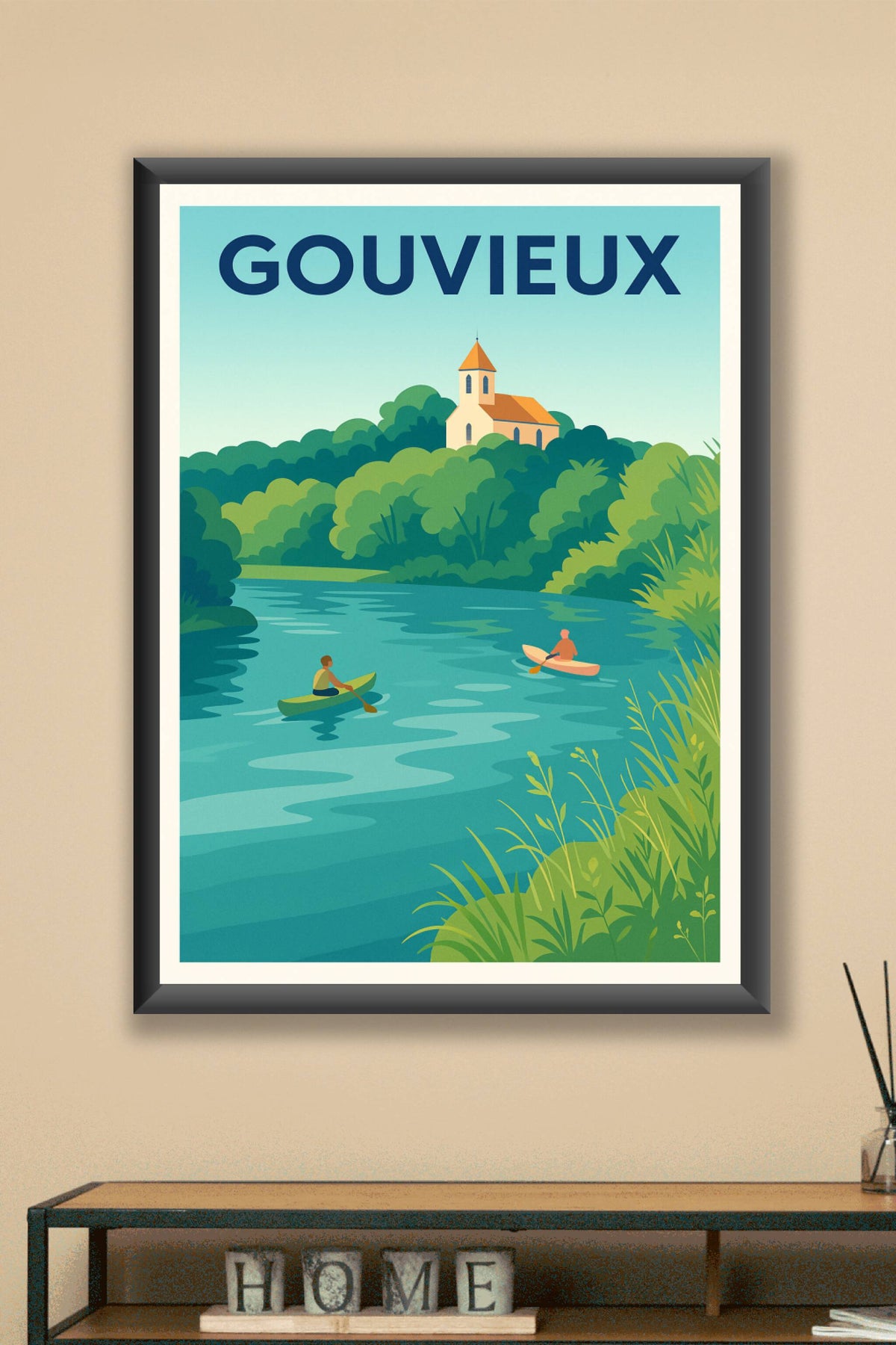Affiche de Gouvieux - Sérénité au fil de l'eau