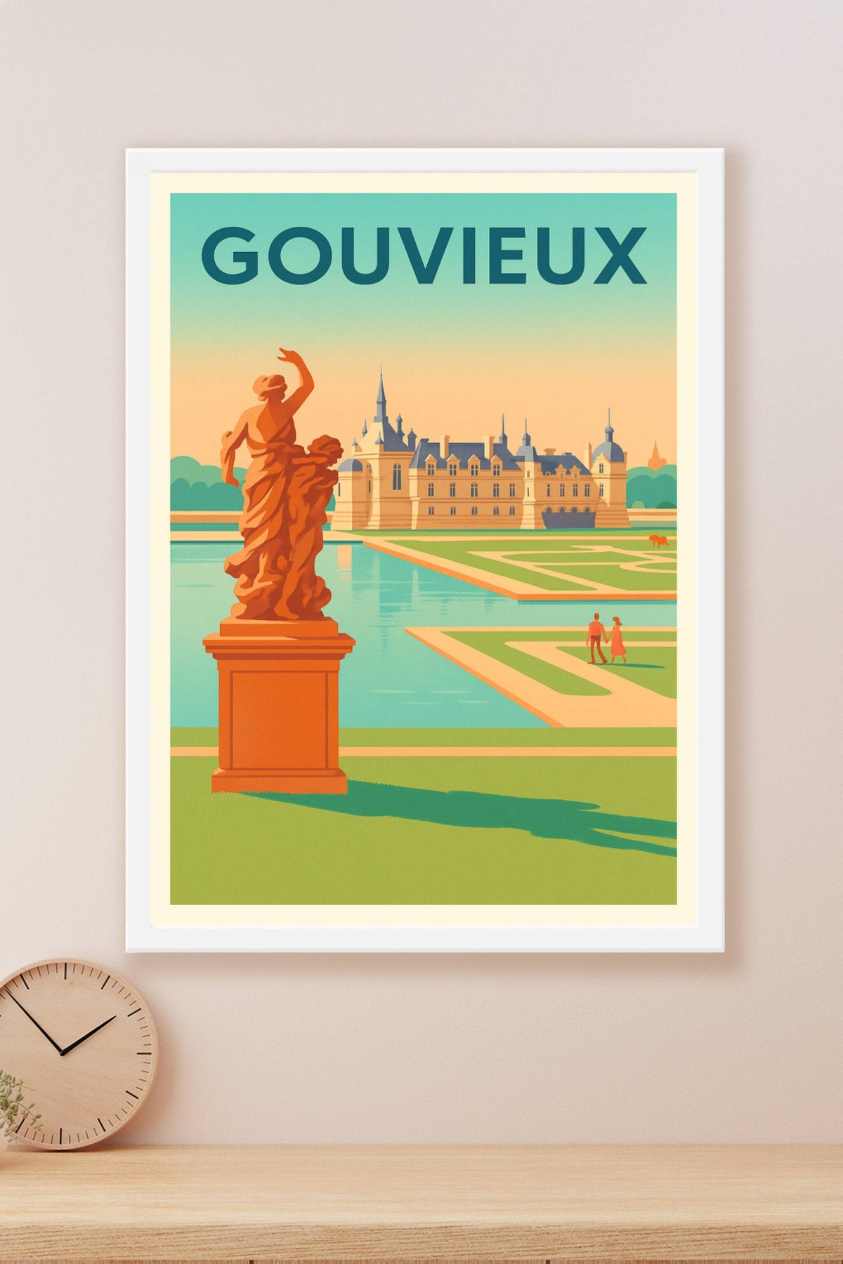 Affiche de Gouvieux - Élégance et Sérénité au Château