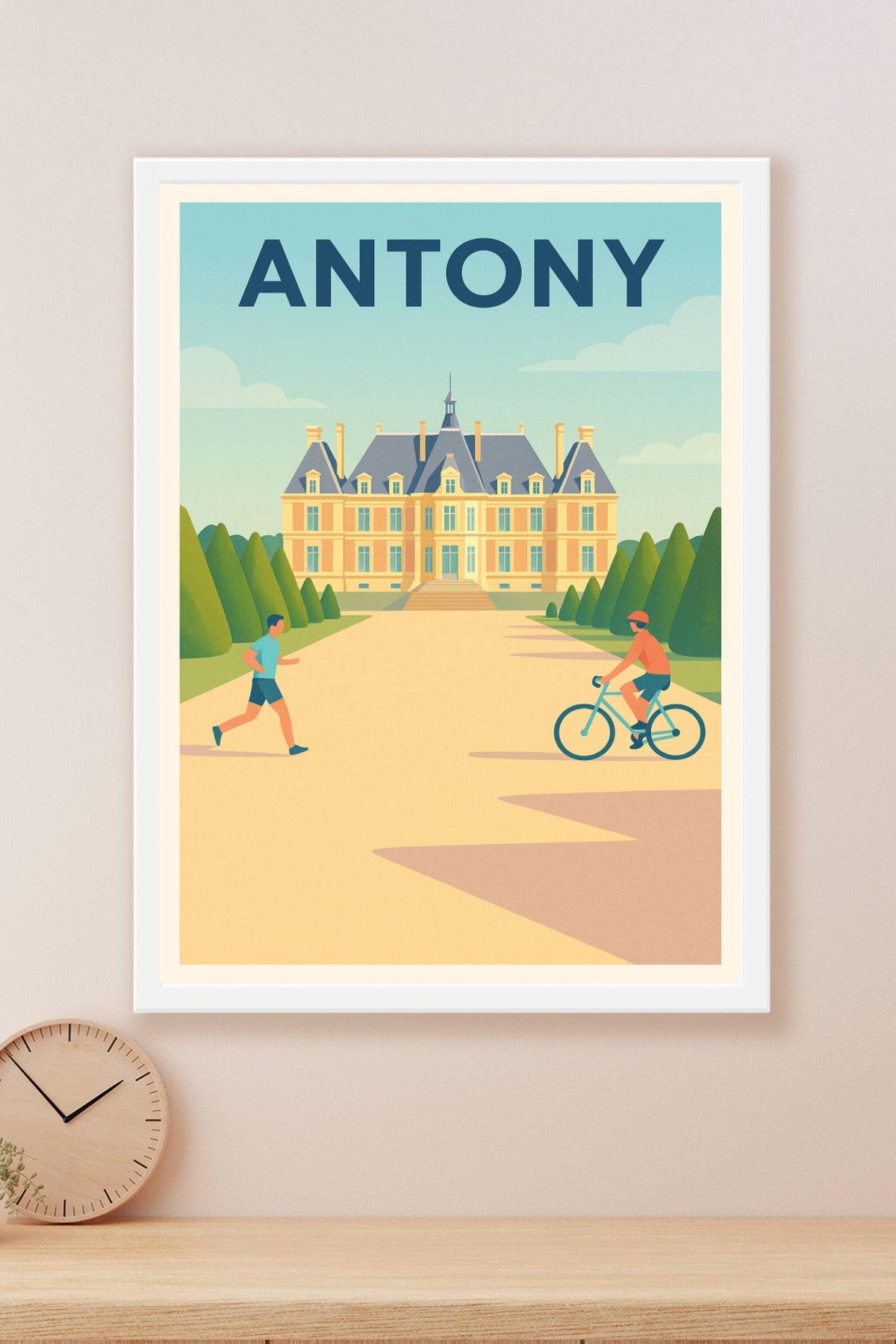 Affiche de Antony - Évasion et détente au parc du Château