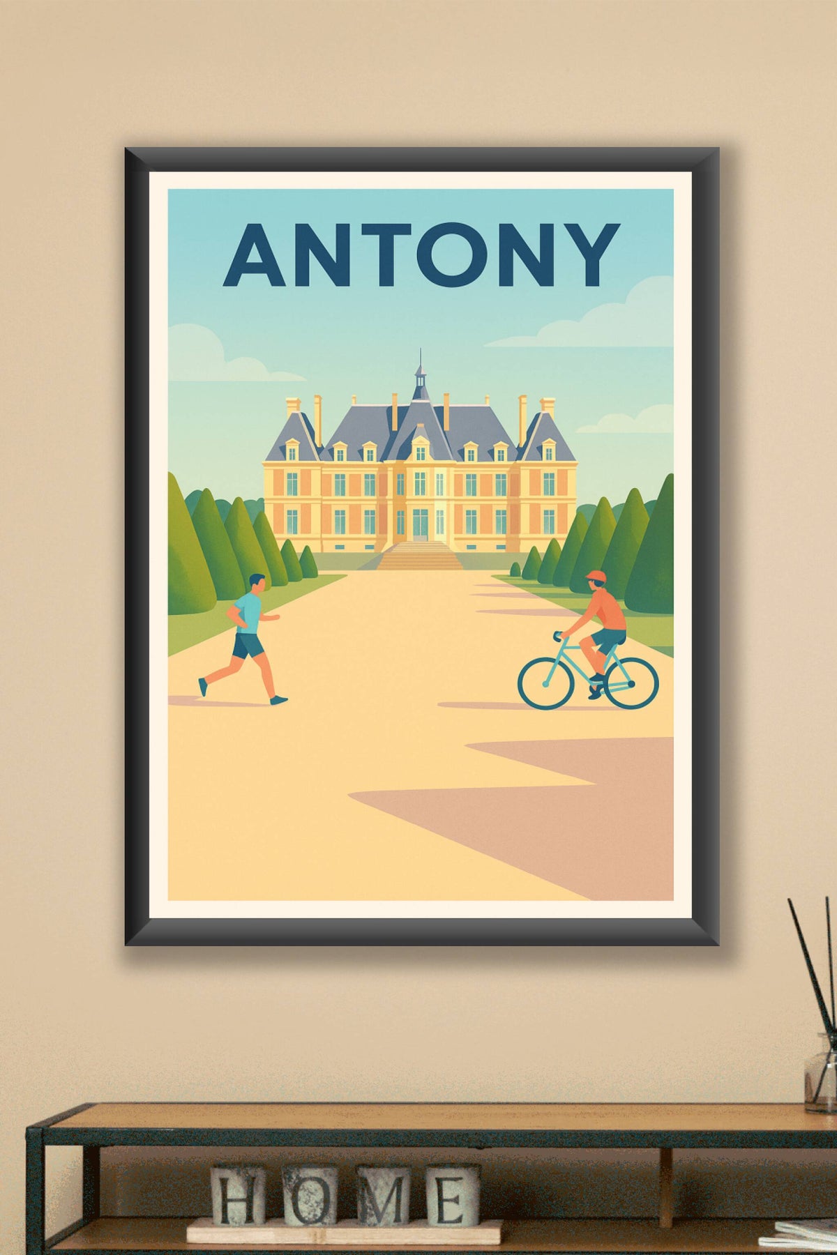 Affiche de Antony - Évasion et détente au parc du Château
