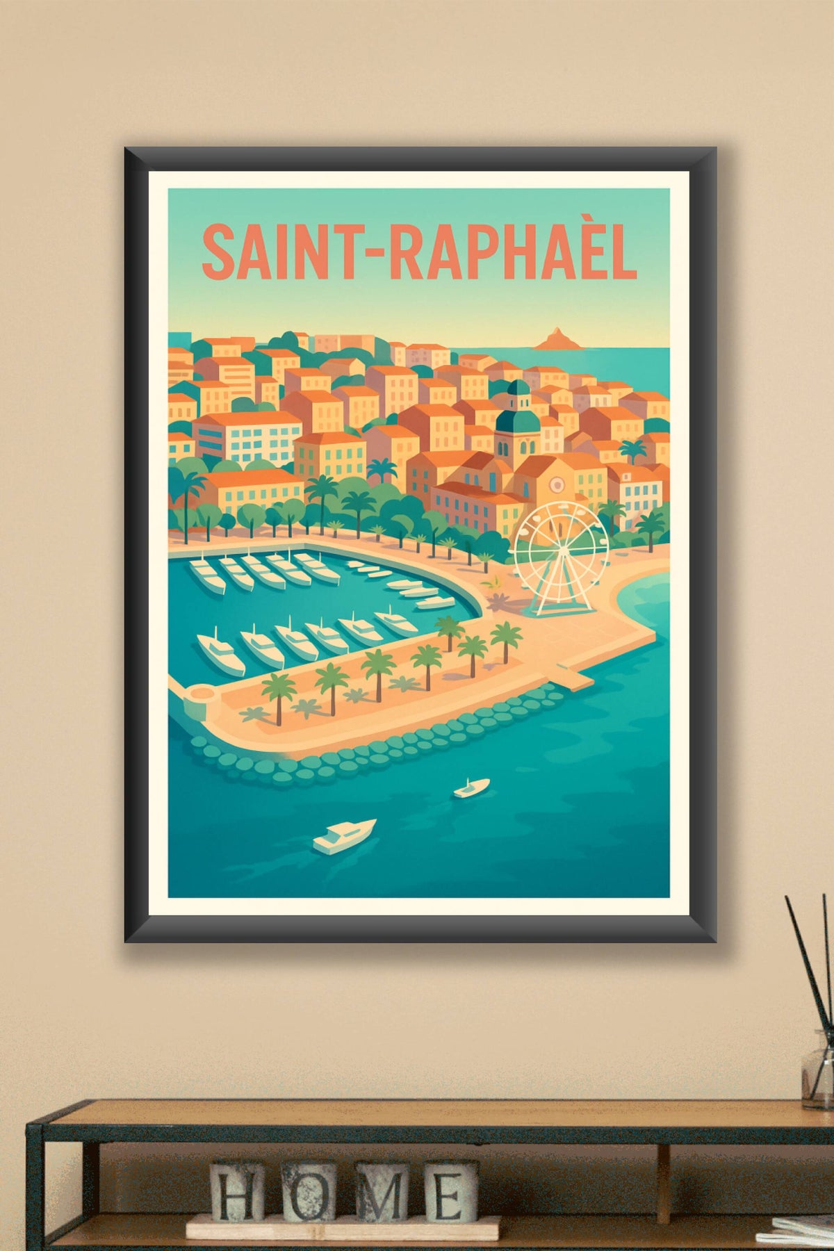 Affiche de Saint-Raphaël - Charme azuréen au bord de l'eau