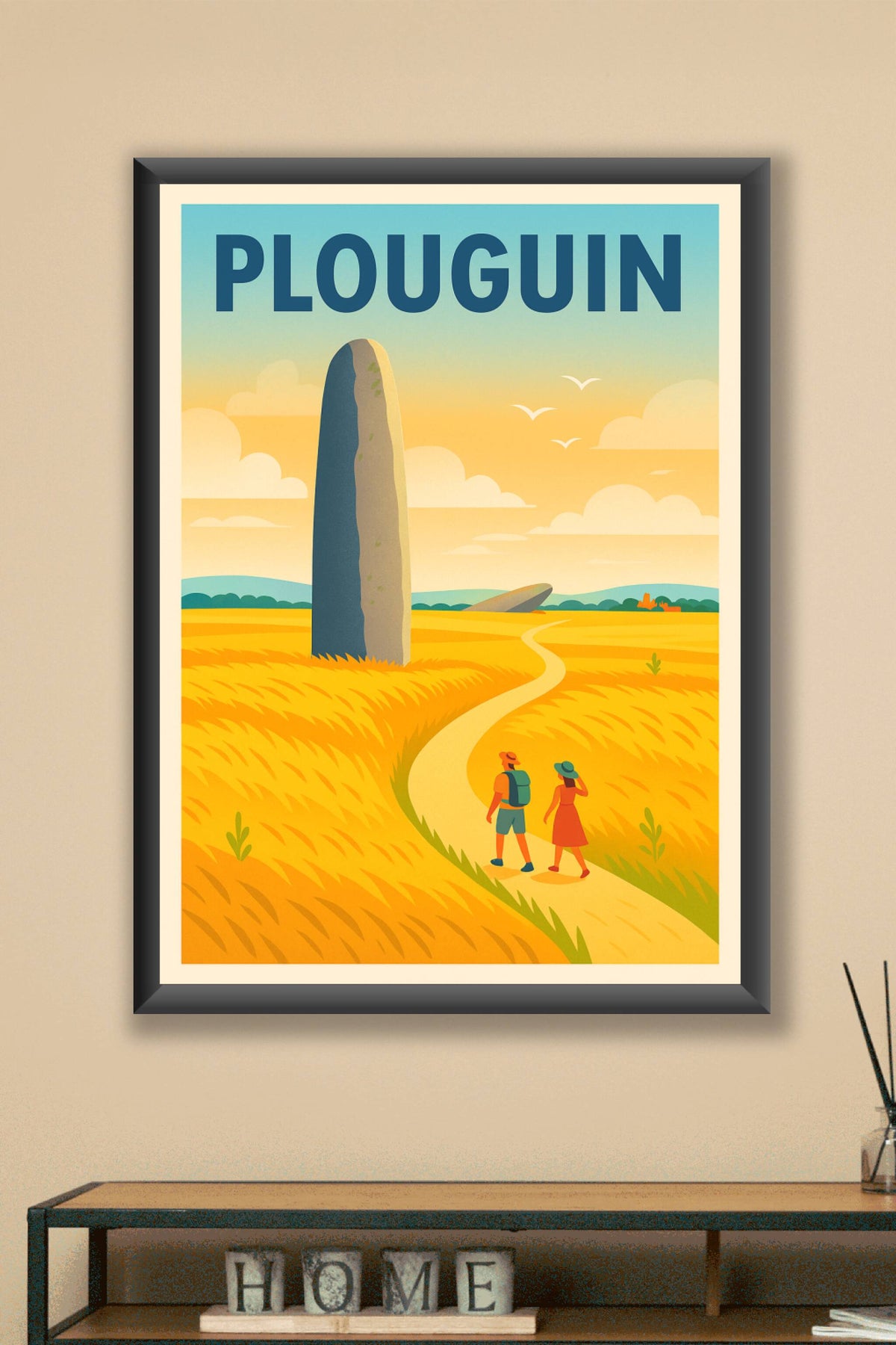 Affiche de Plouguin - Voyage au cœur des légendes bretonnes
