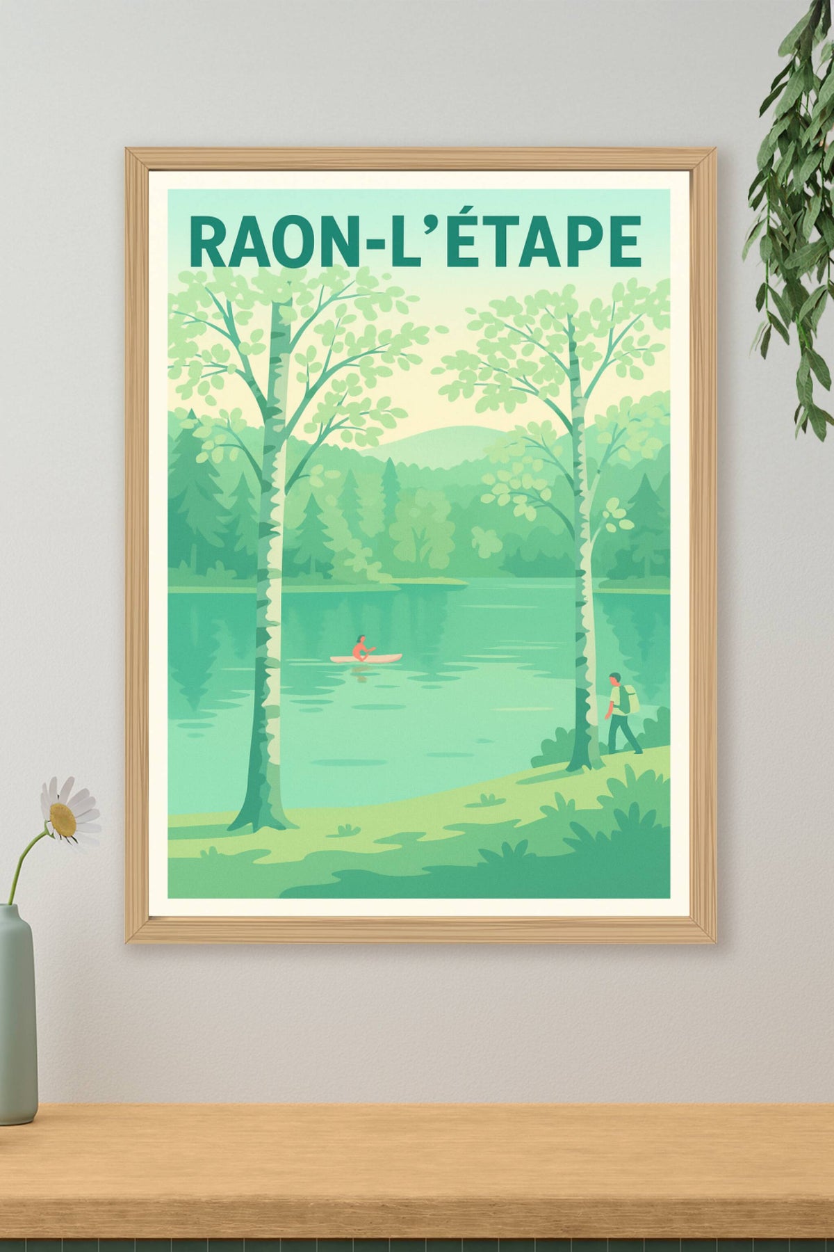 Affiche de Raon-l'Étape - Escapade nature au bord de l'eau