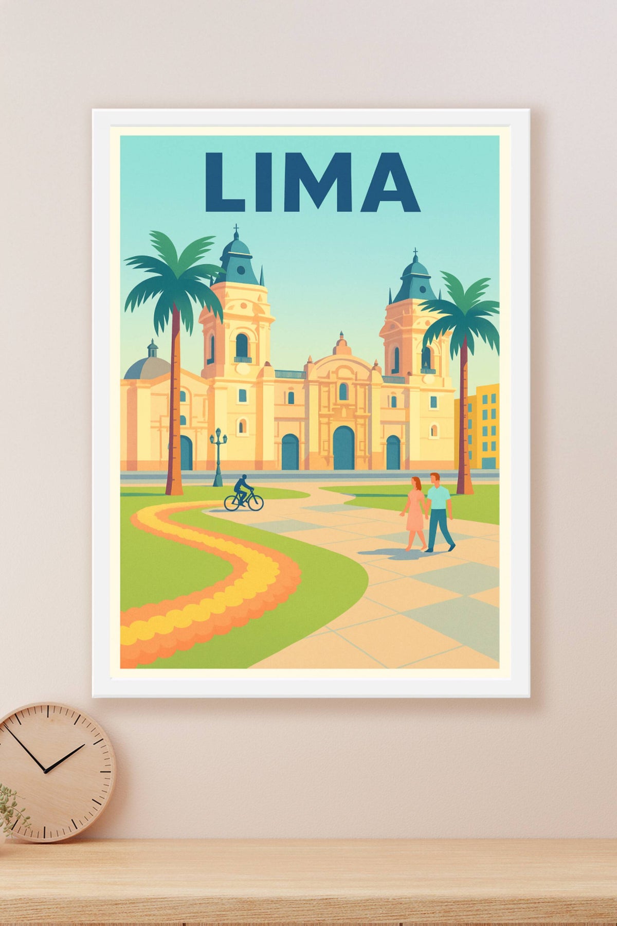 Affiche de Lima - Promenade au cœur de la capitale