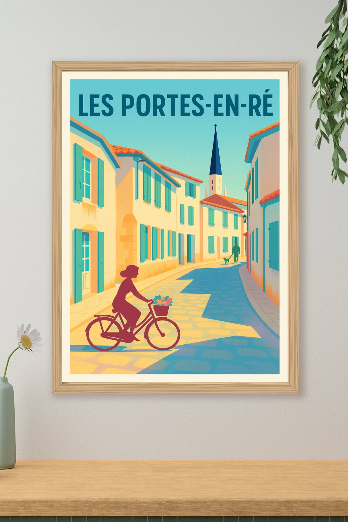 Affiche de Les Portes-en-Ré - Douceur et sérénité insulaire