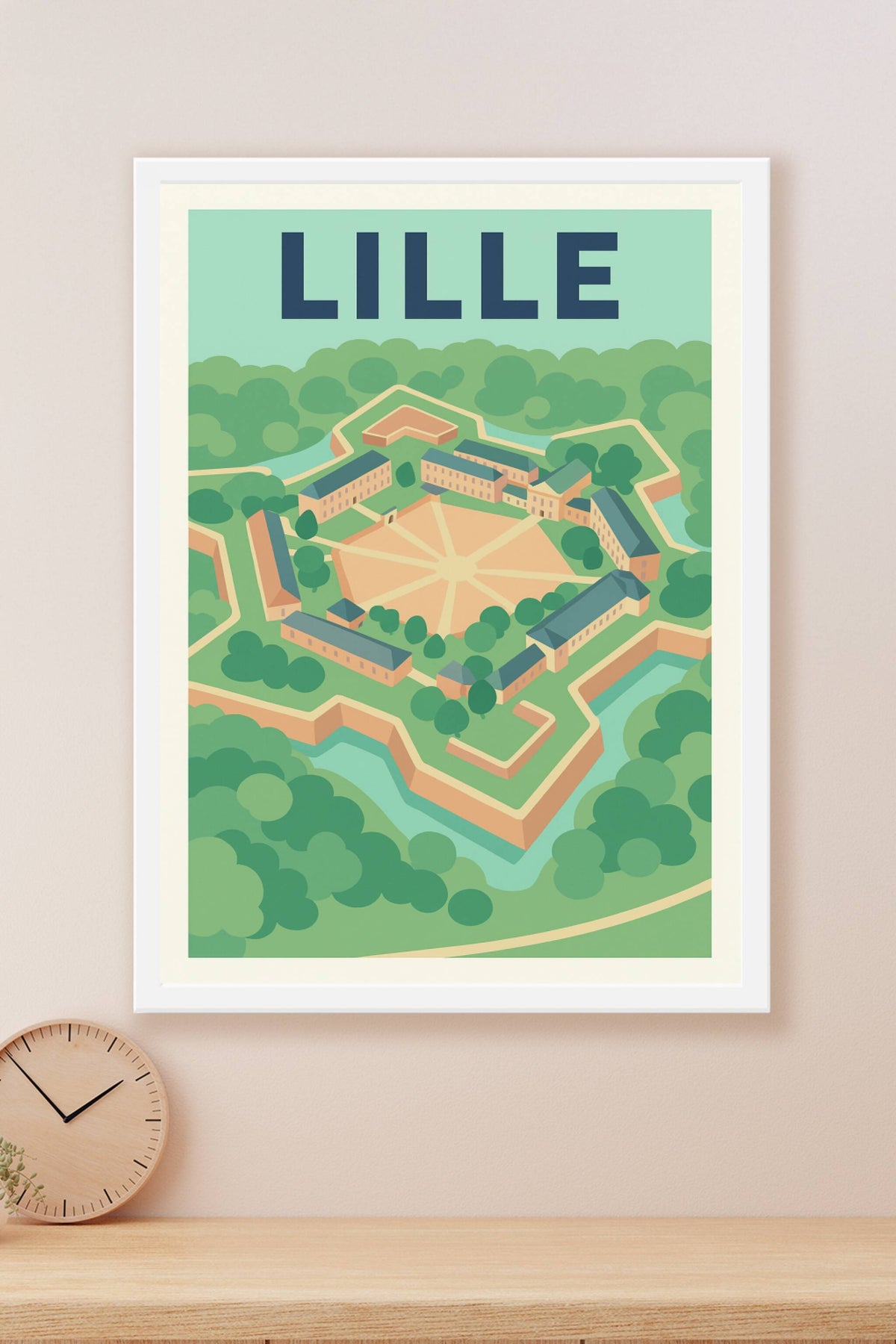 Affiche de Lille - L'élégance d'une citadelle historique
