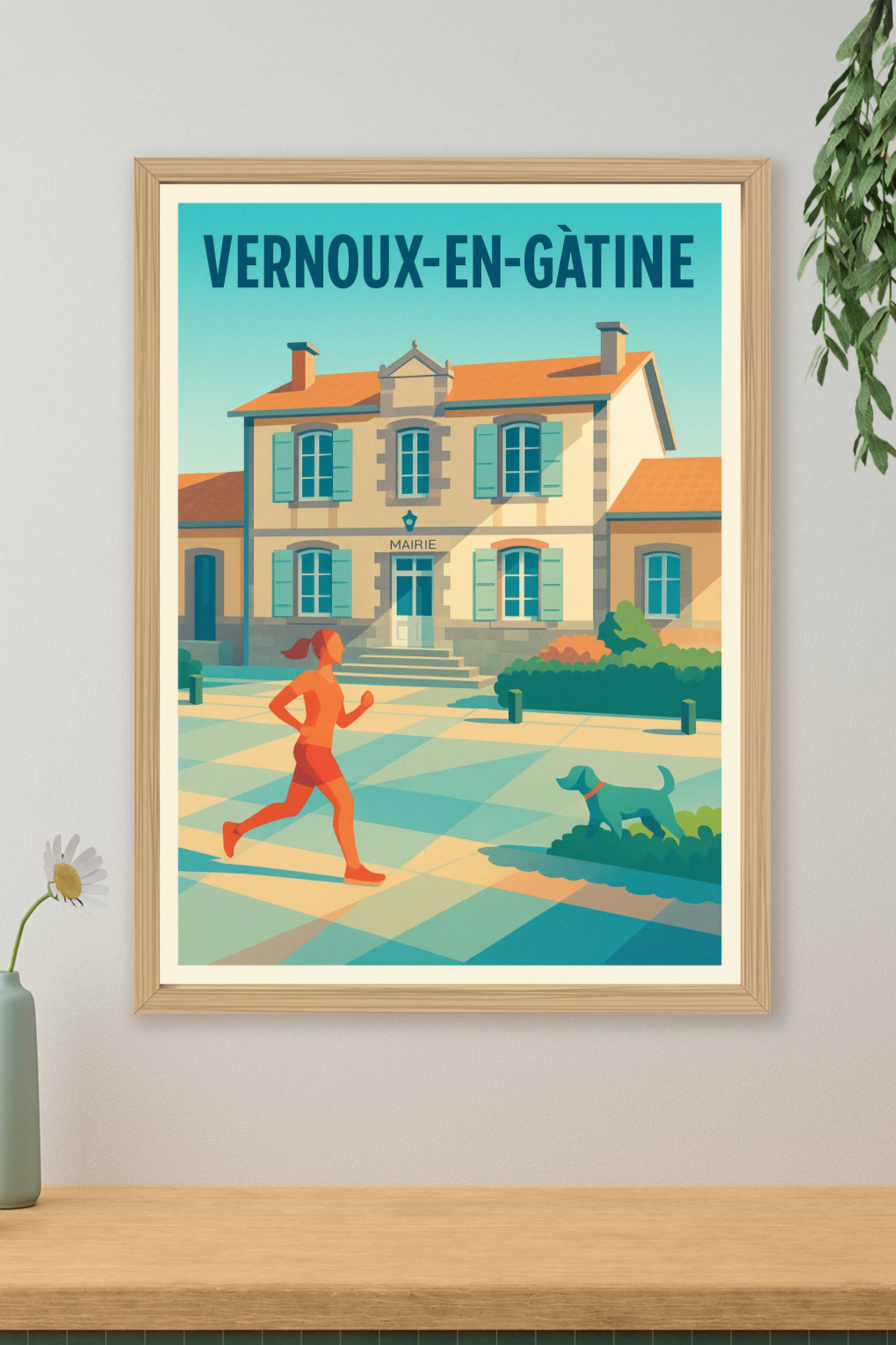 Affiche de Vernoux-en-Gâtine - Harmonie et vie locale