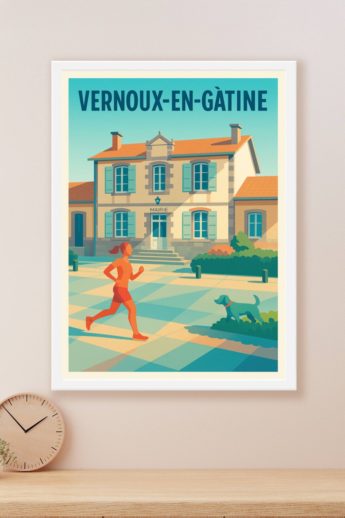 Affiche de Vernoux-en-Gâtine - Harmonie et vie locale