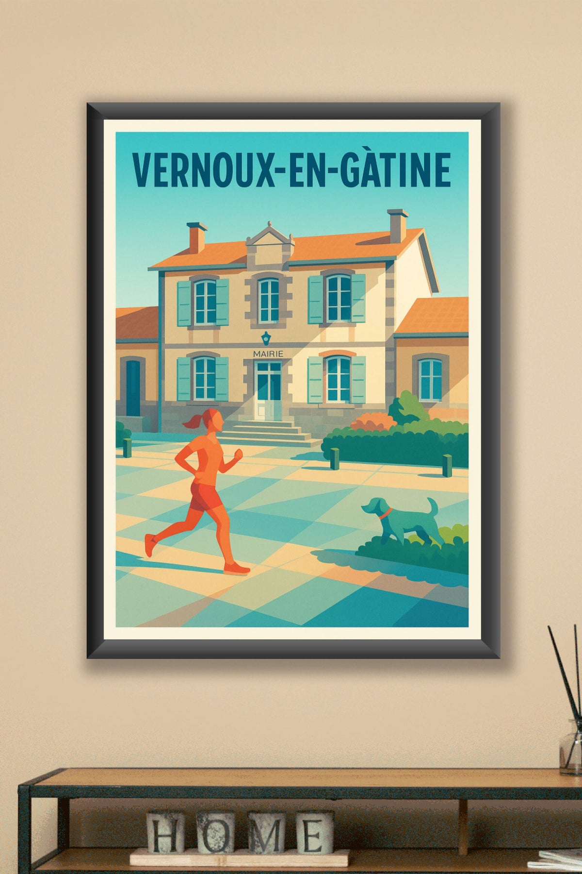 Affiche de Vernoux-en-Gâtine - Harmonie et vie locale