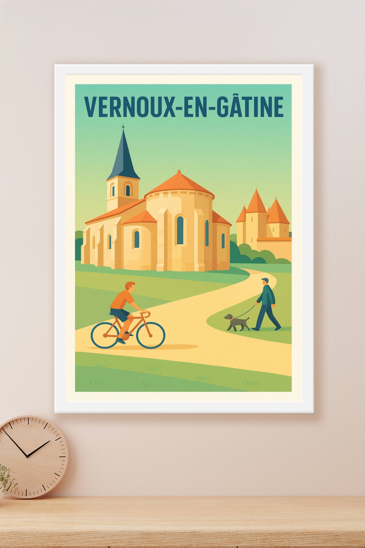 Affiche de Vernoux-en-Gâtine - Escapade paisible au cœur du patrimoine