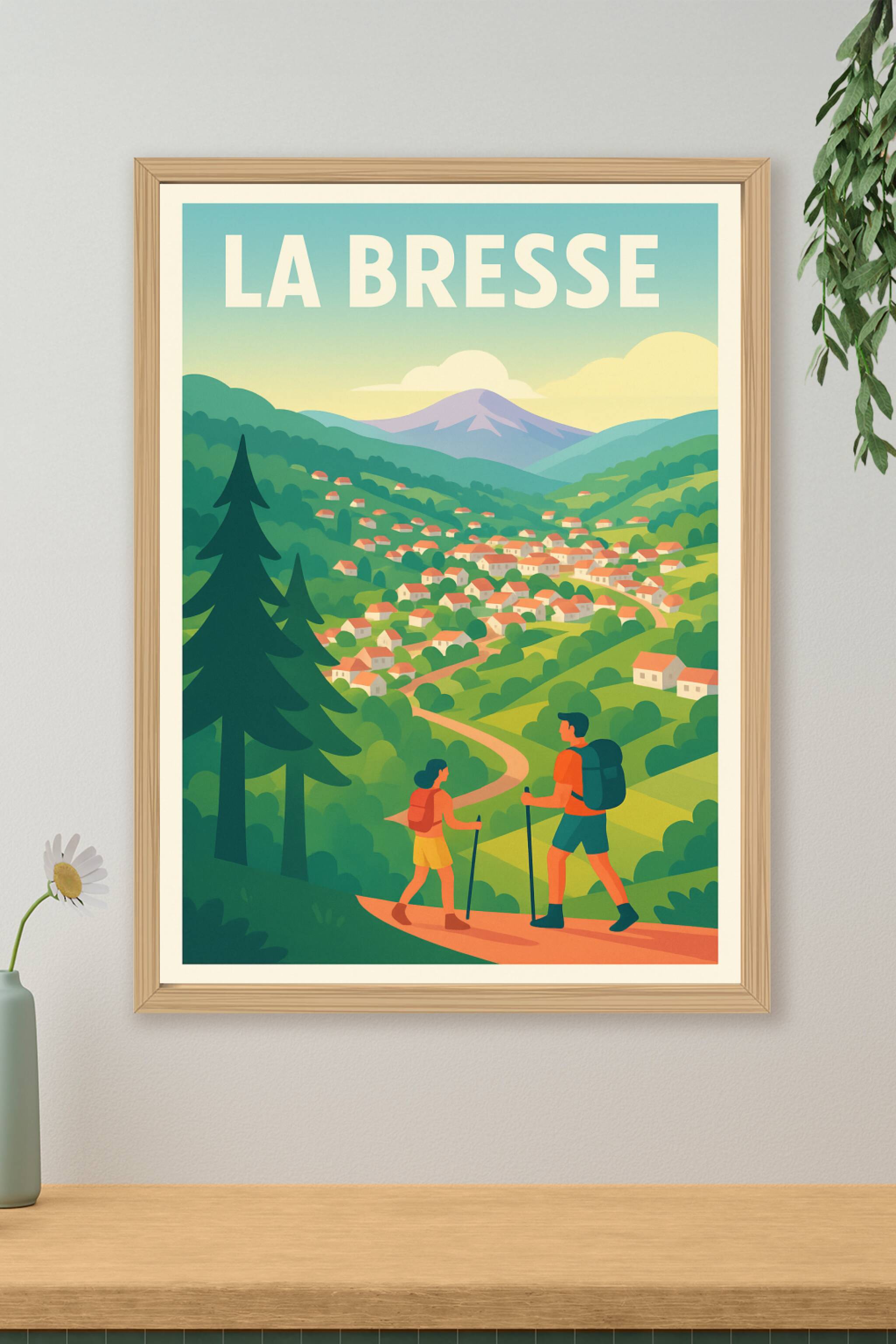 Affiche de La Bresse - Échappée verte et balades inspirantes