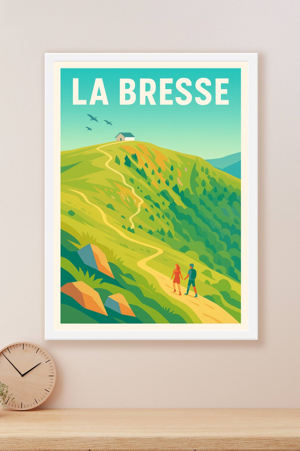 Affiche de La Bresse - Randonnée et nature à l'état pur