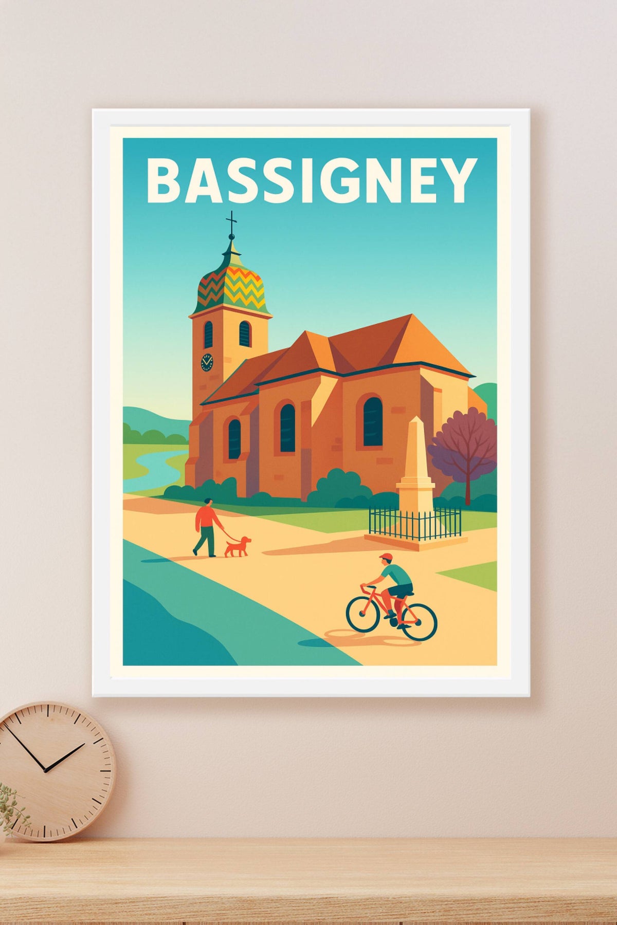 Affiche de Bassigny - Charme et douceur de vie au cœur du village
