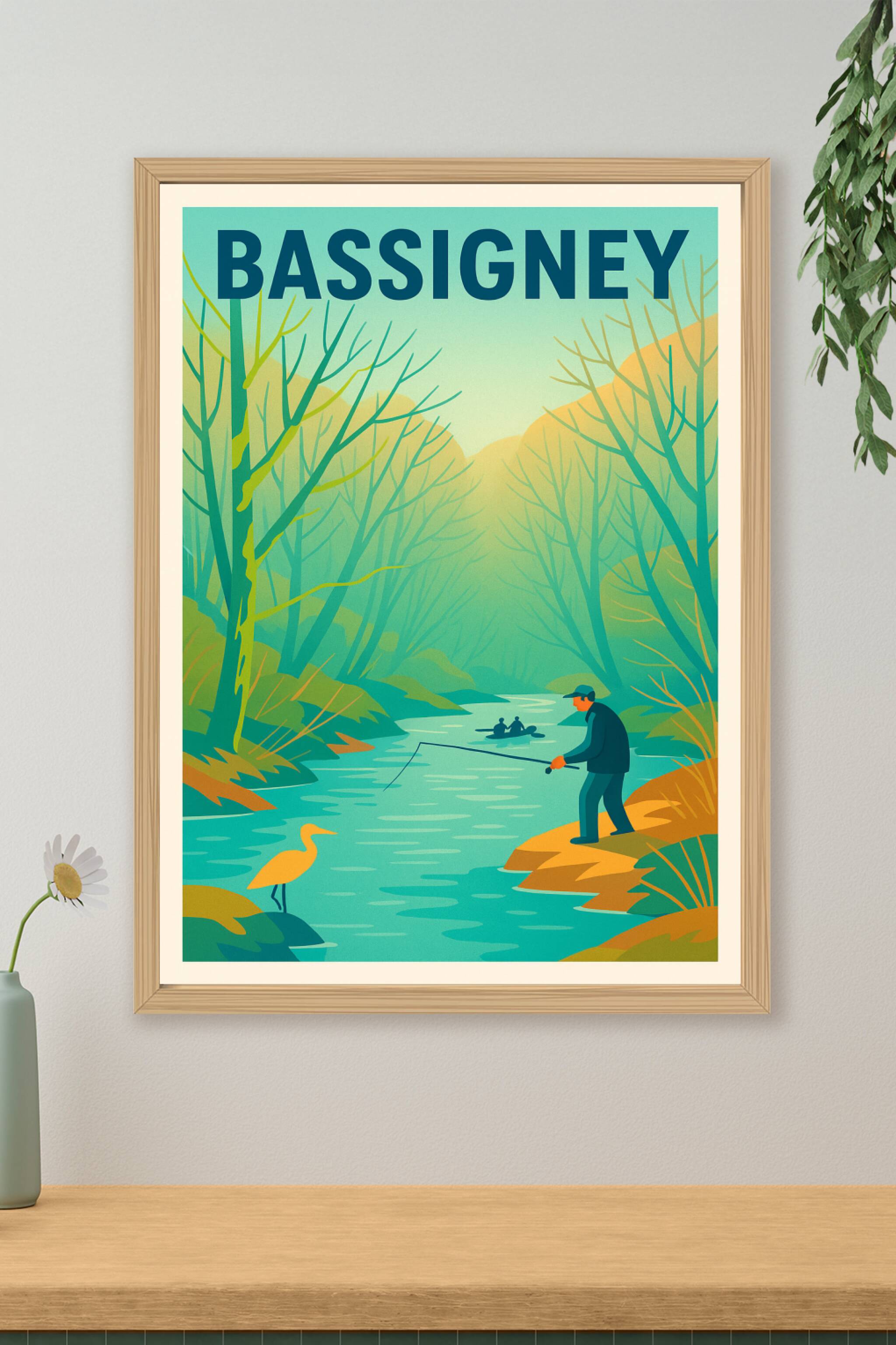 Affiche de Bassigney - Évasion paisible au fil de l'eau