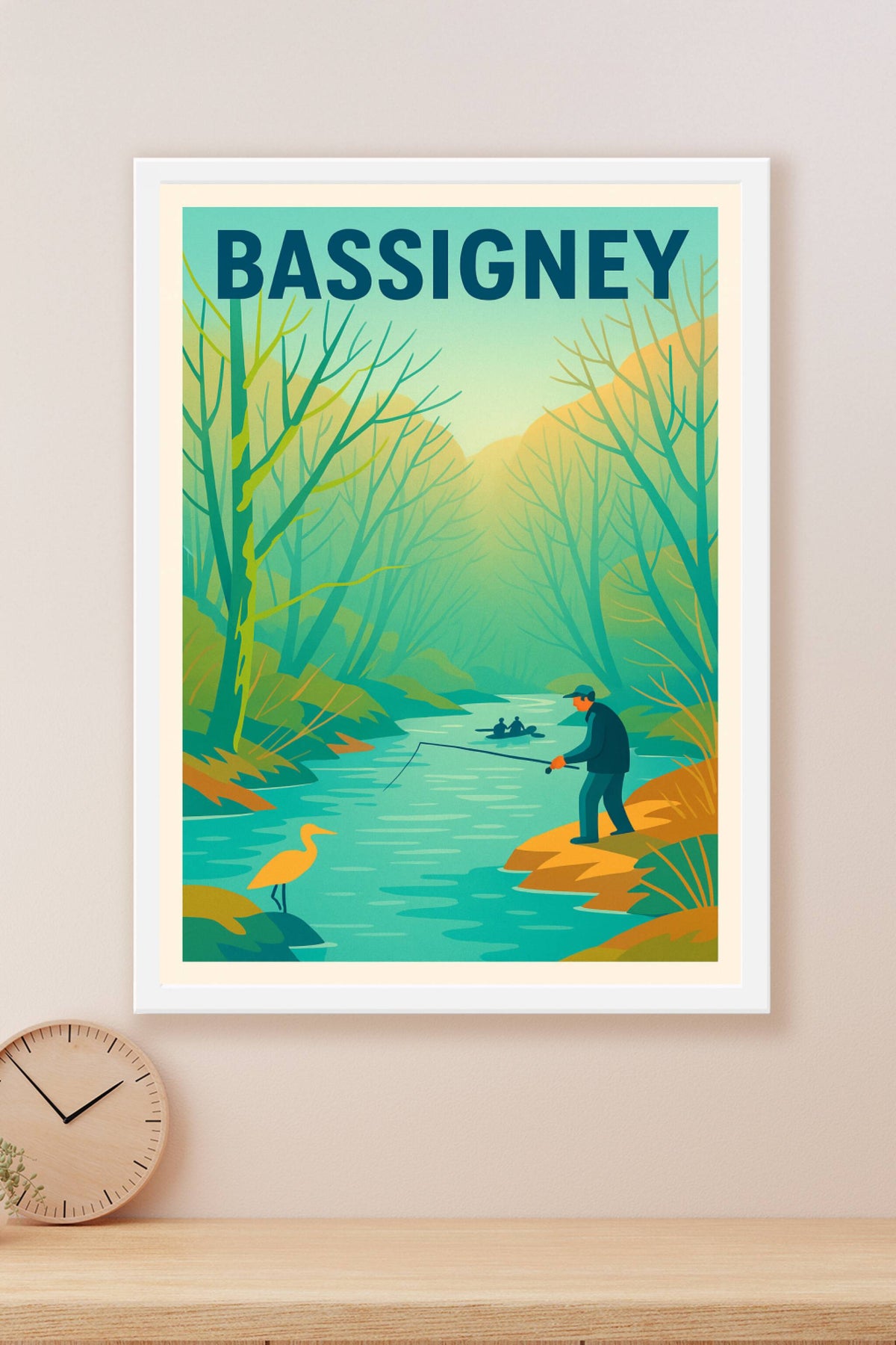 Affiche de Bassigney - Évasion paisible au fil de l'eau