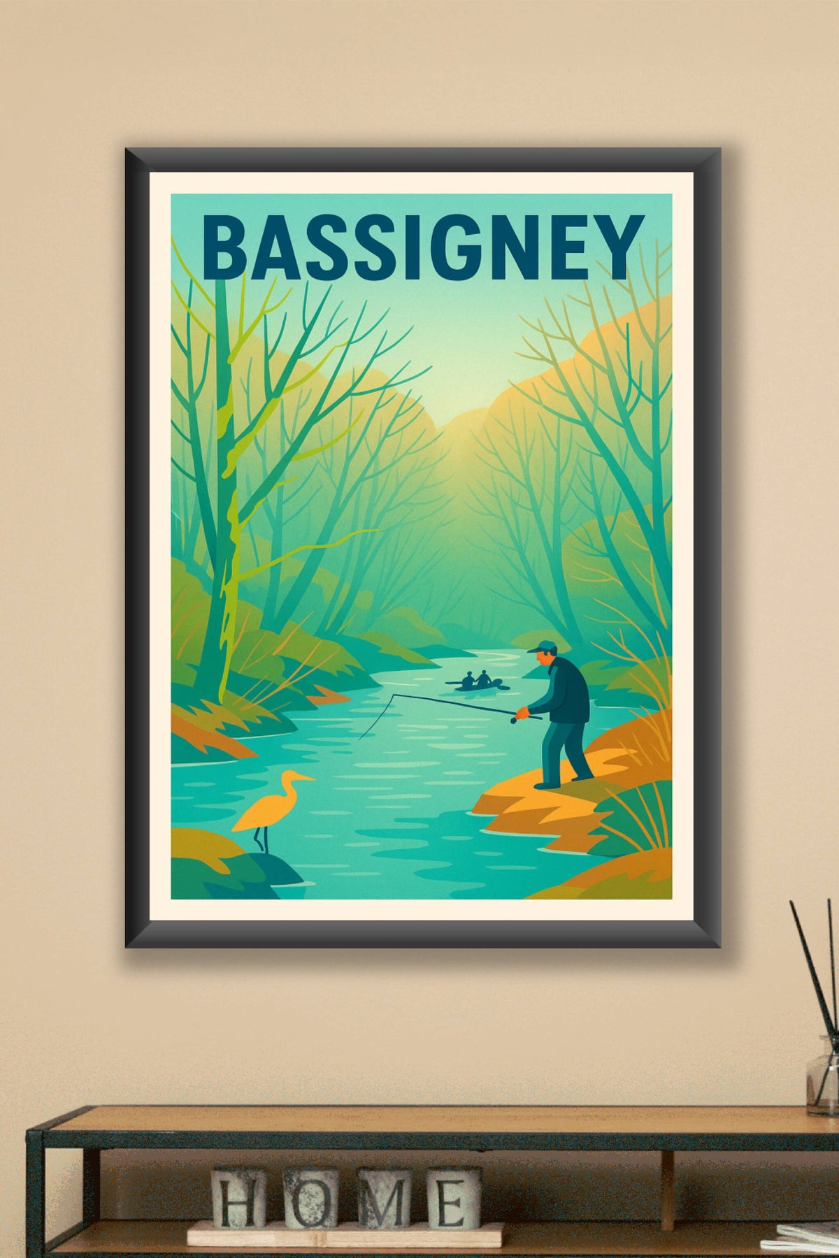 Affiche de Bassigney - Évasion paisible au fil de l'eau