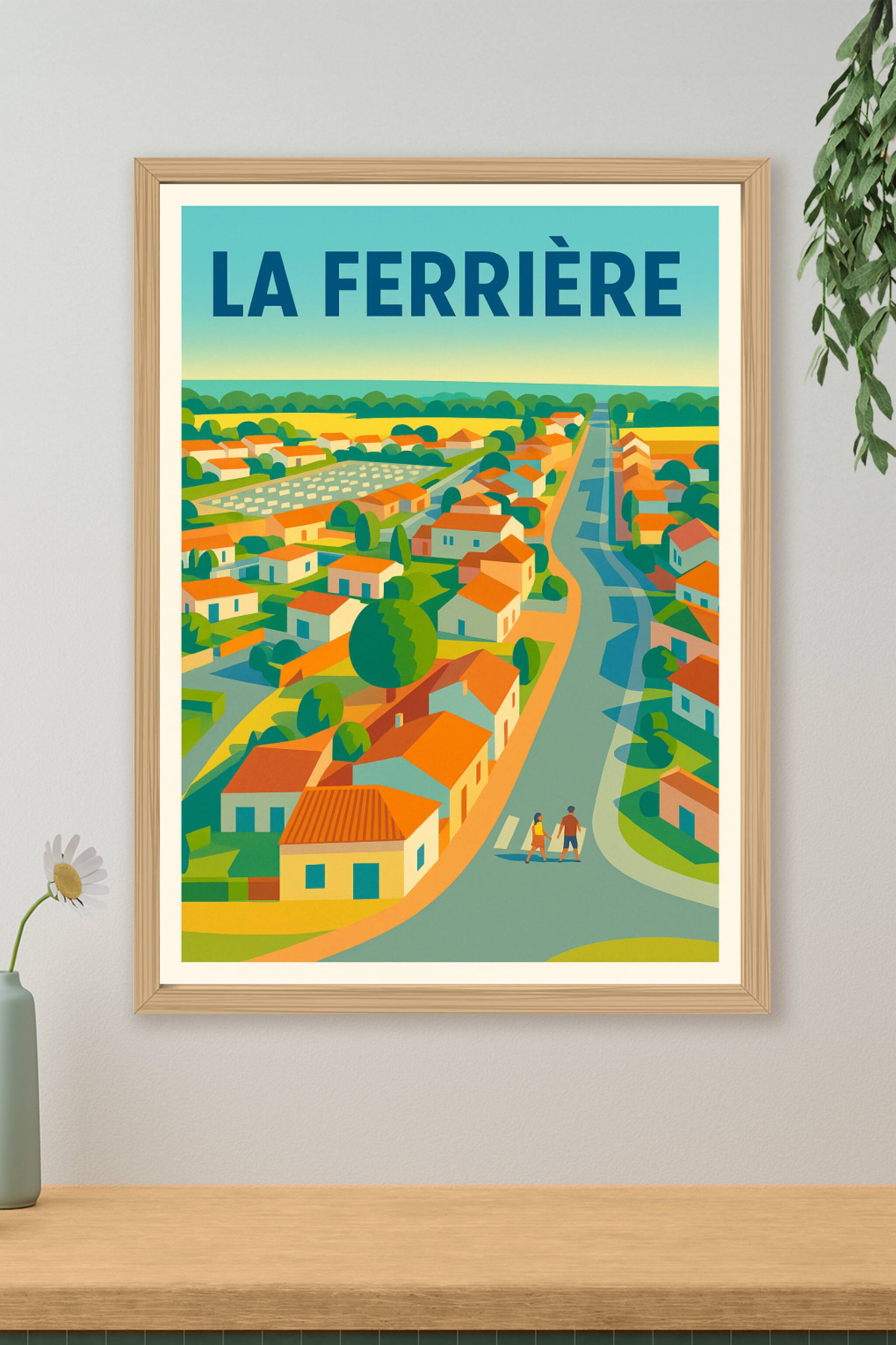 Affiche de La Ferrière - Charme et tranquillité d'un village paisible