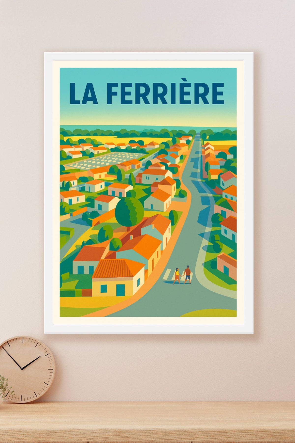 Affiche de La Ferrière - Charme et tranquillité d'un village paisible