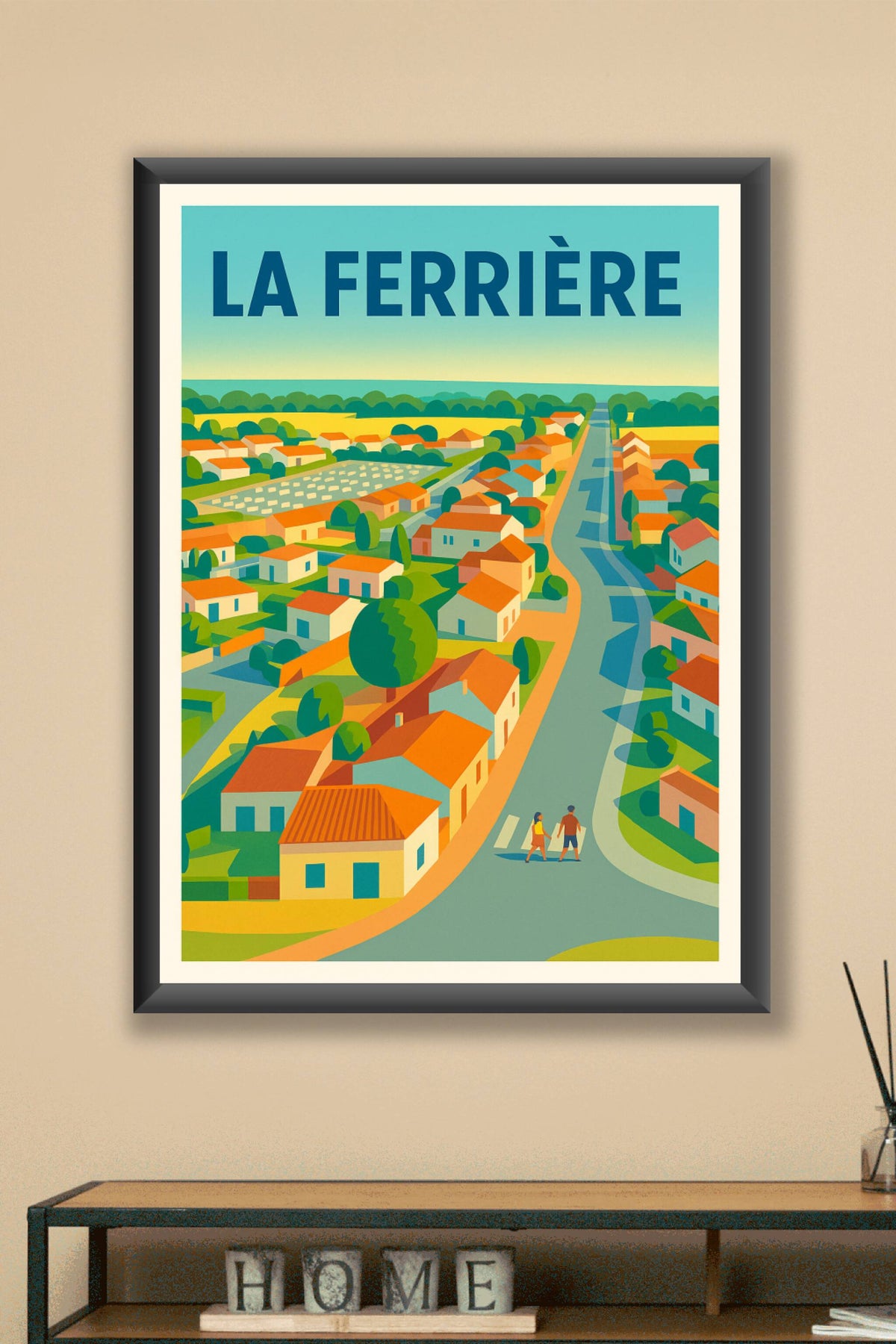 Affiche de La Ferrière - Charme et tranquillité d'un village paisible