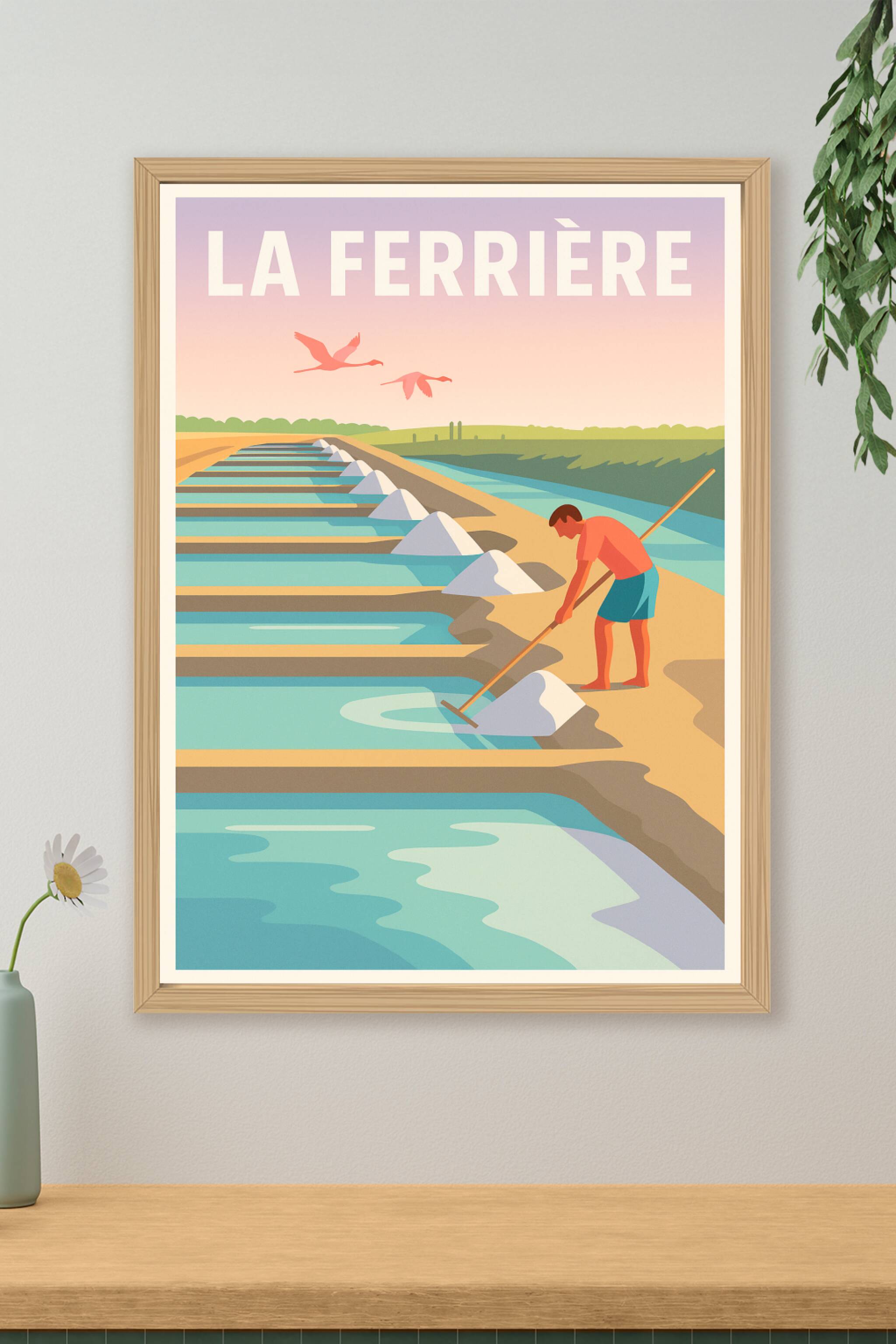 Affiche de La Ferrière - Tranquillité et tradition salinière