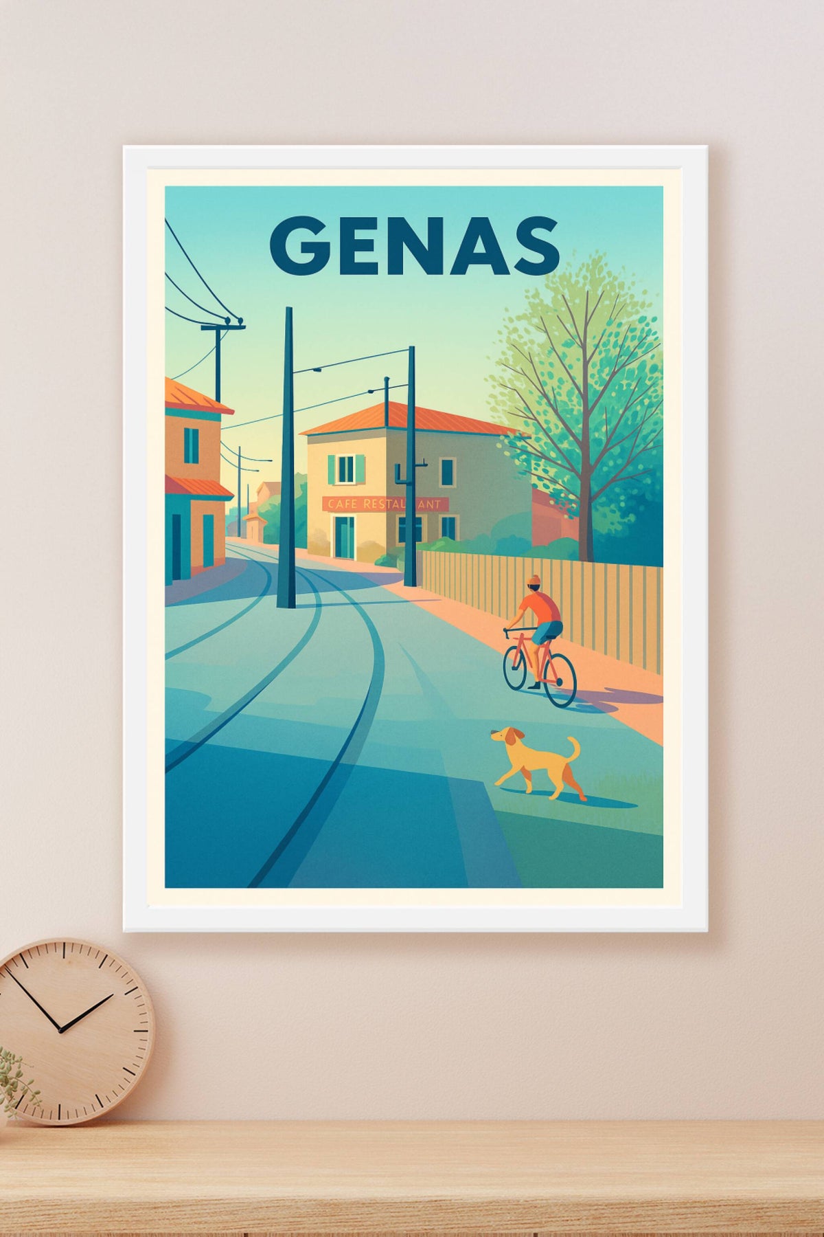 Affiche de Genas - Balade paisible au cœur de la ville