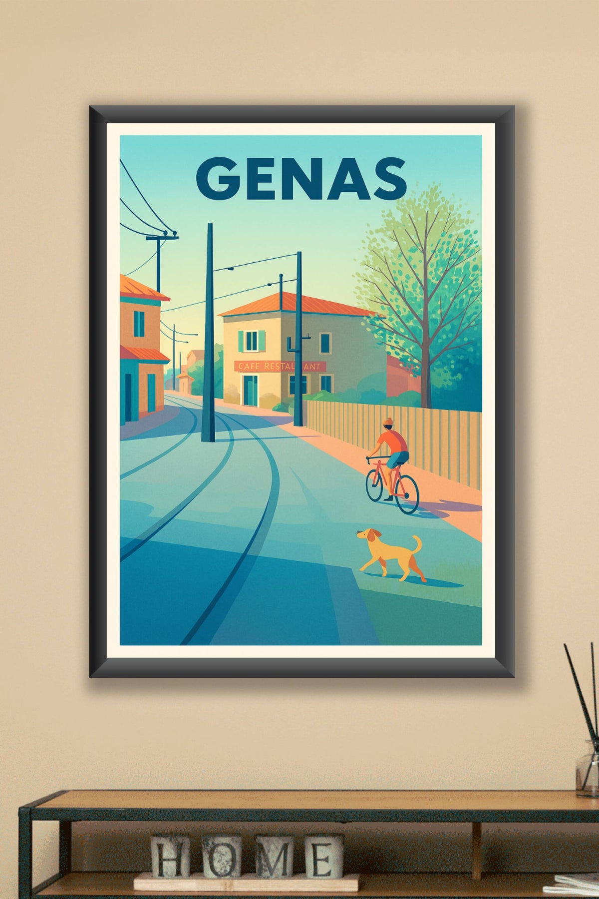 Affiche de Genas - Balade paisible au cœur de la ville