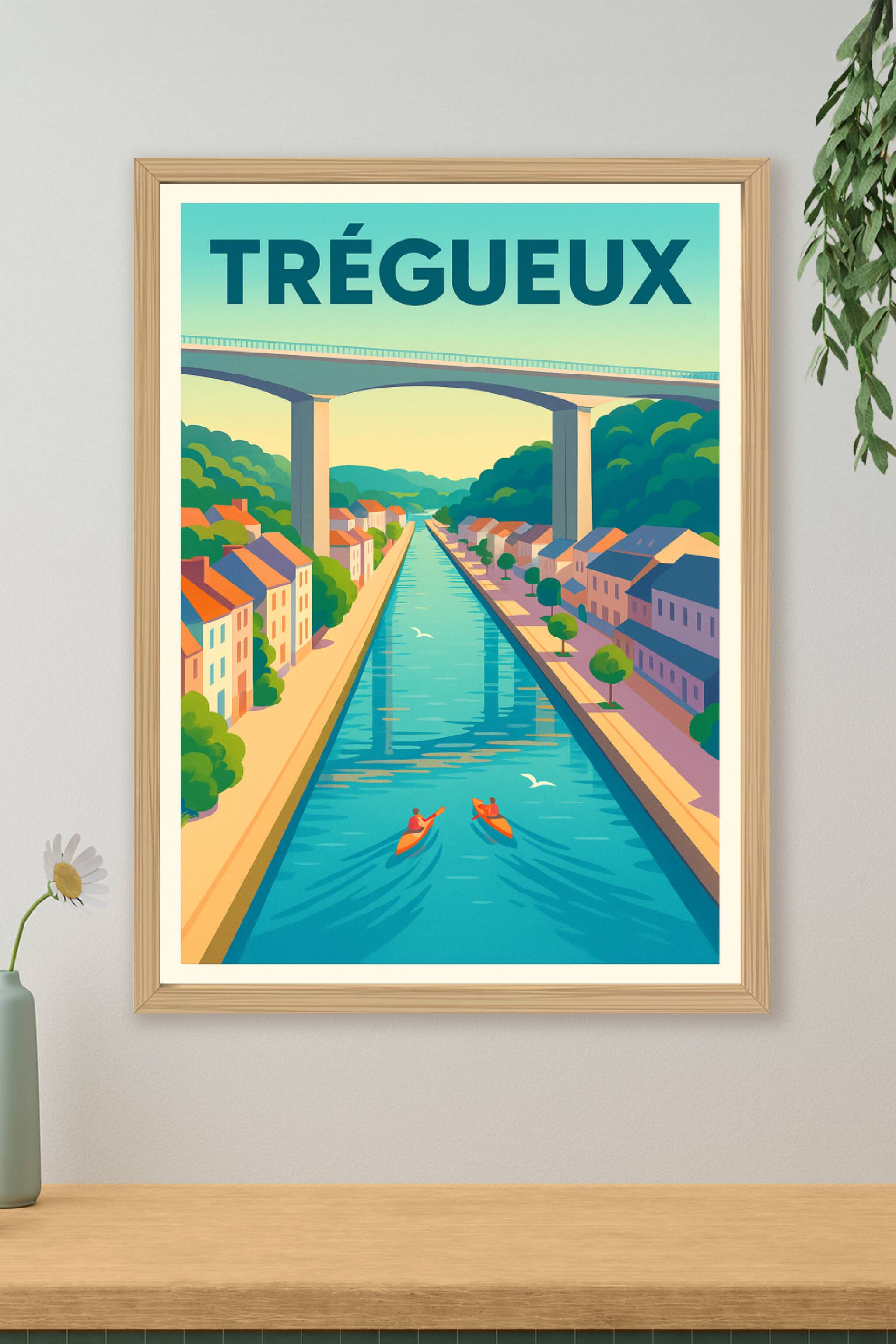 Affiche de Trégueux - Évasion au fil de l'eau
