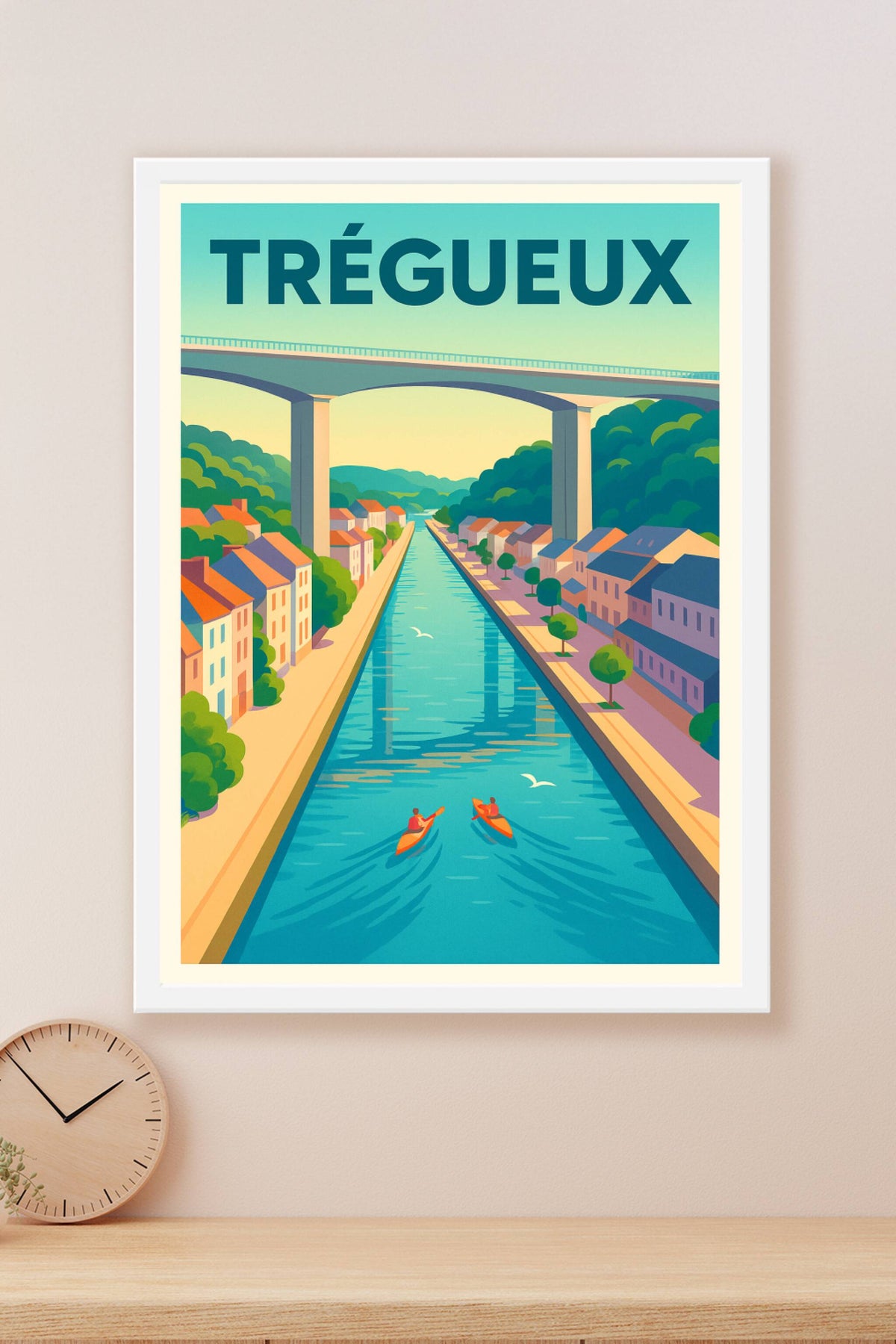 Affiche de Trégueux - Évasion au fil de l'eau