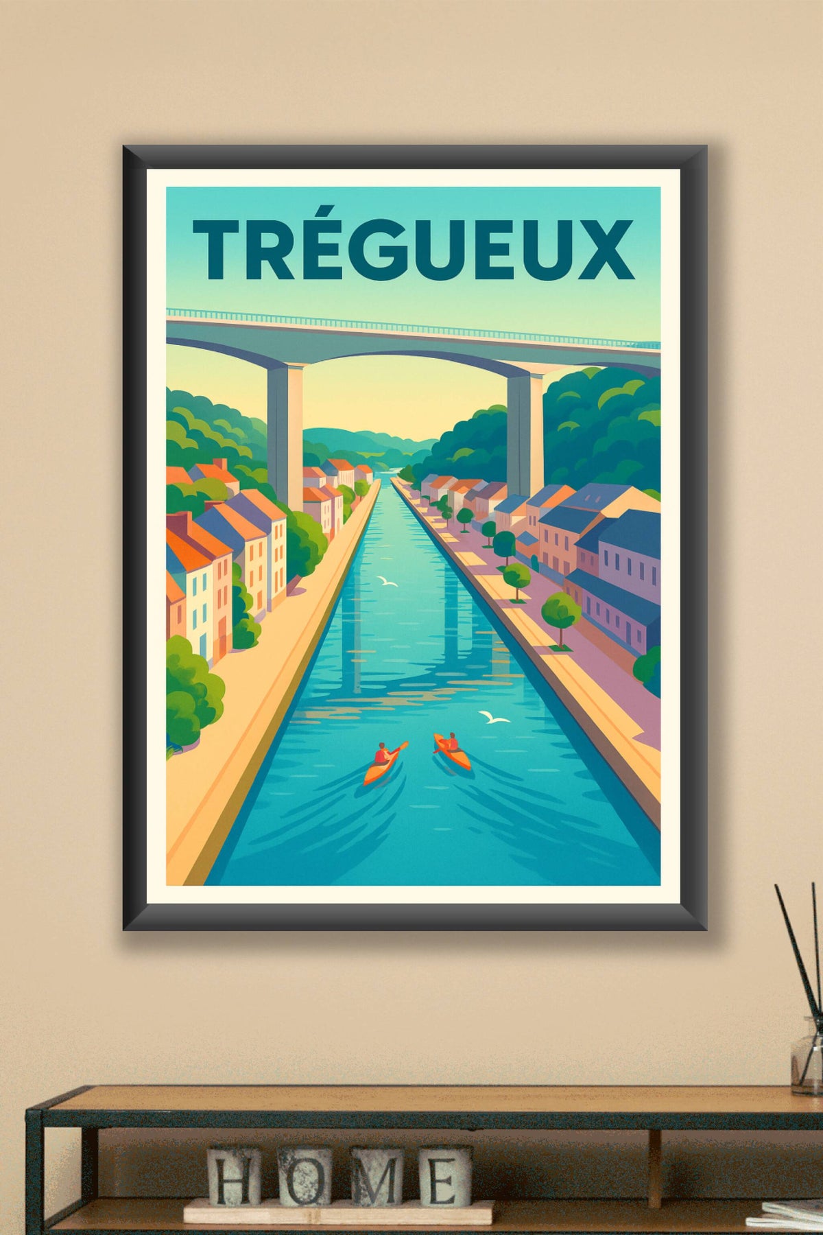 Affiche de Trégueux - Évasion au fil de l'eau
