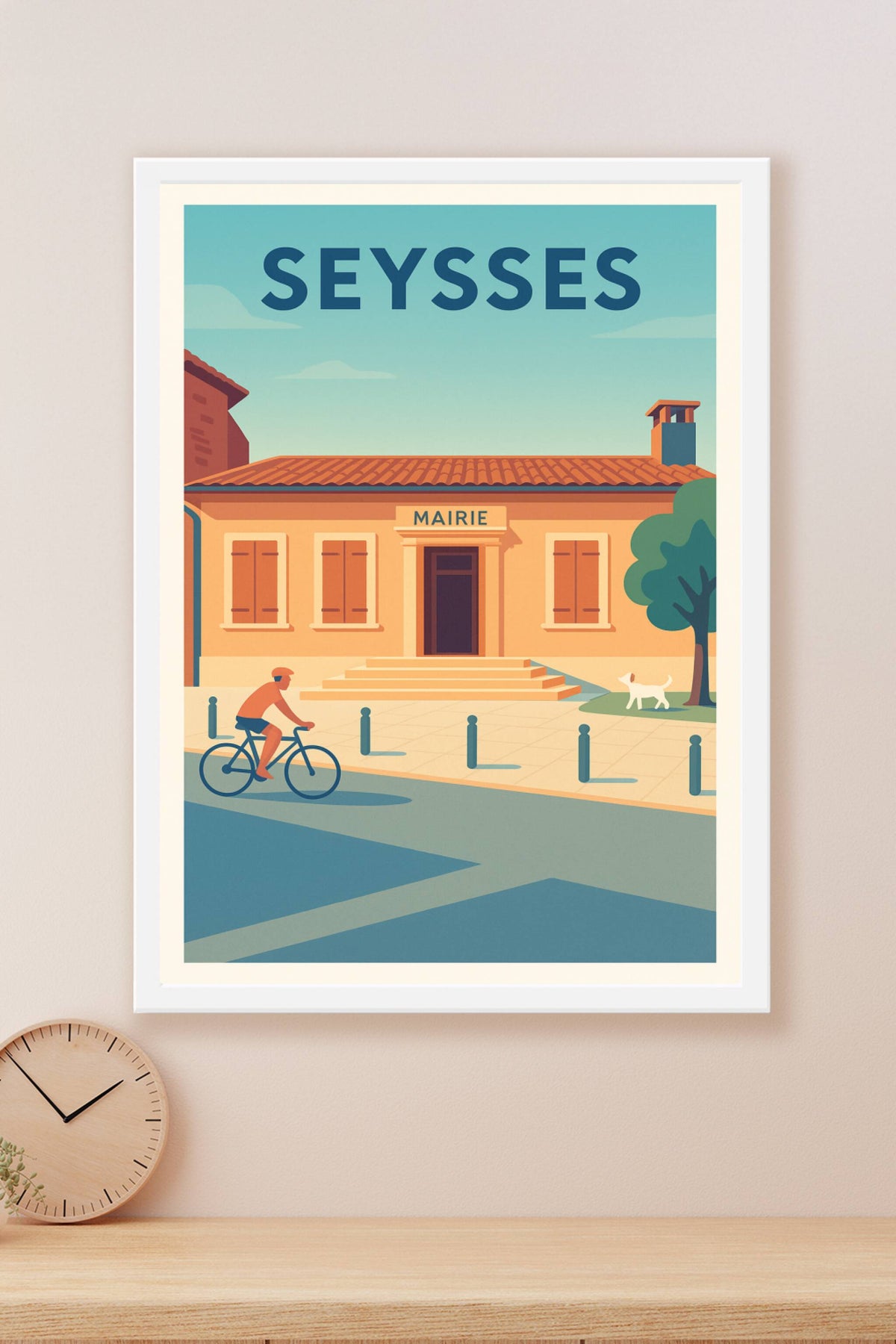 Affiche de Seysses - Sérénité au cœur de la mairie