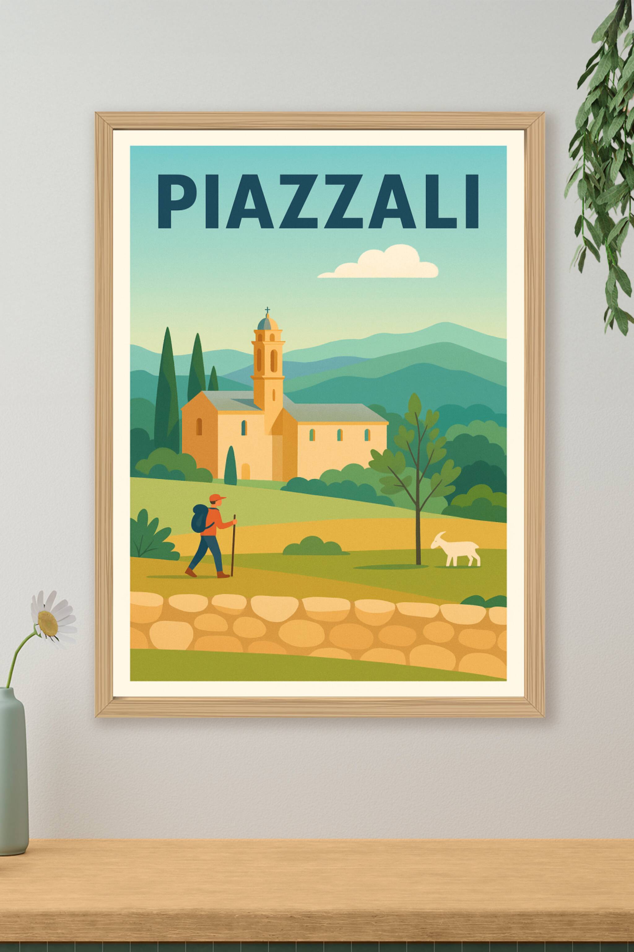 Affiche de Piazzali - Escapade champêtre en Corse