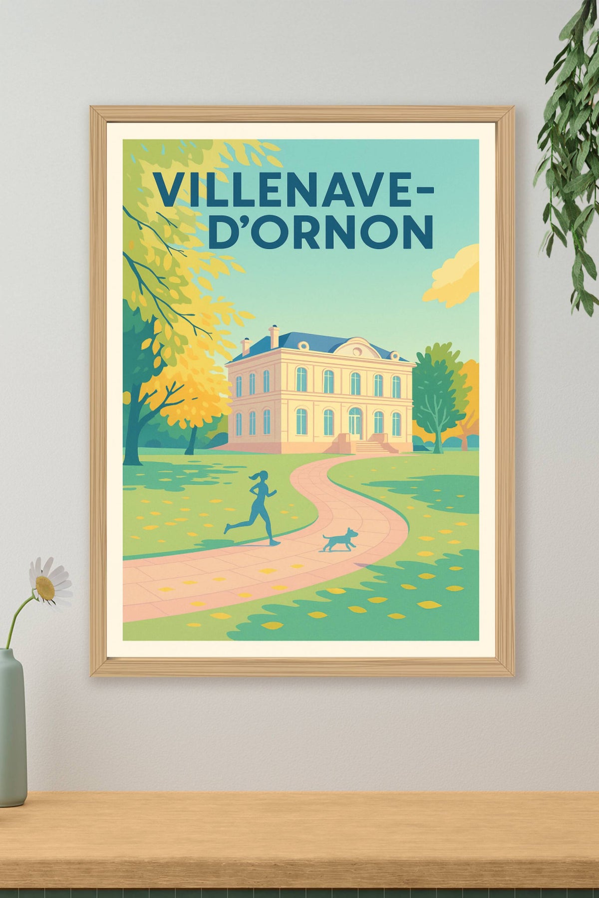 Affiche de Villenave-d'Ornon - Un havre de tranquillité au cœur de la nature