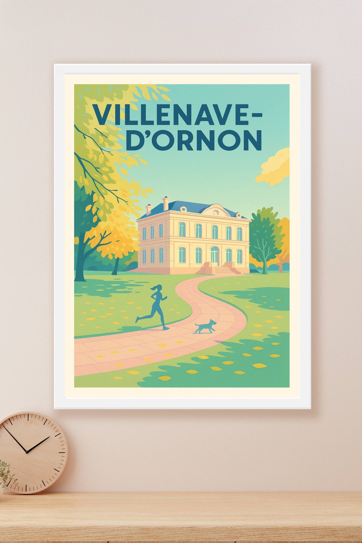 Affiche de Villenave-d'Ornon - Un havre de tranquillité au cœur de la nature