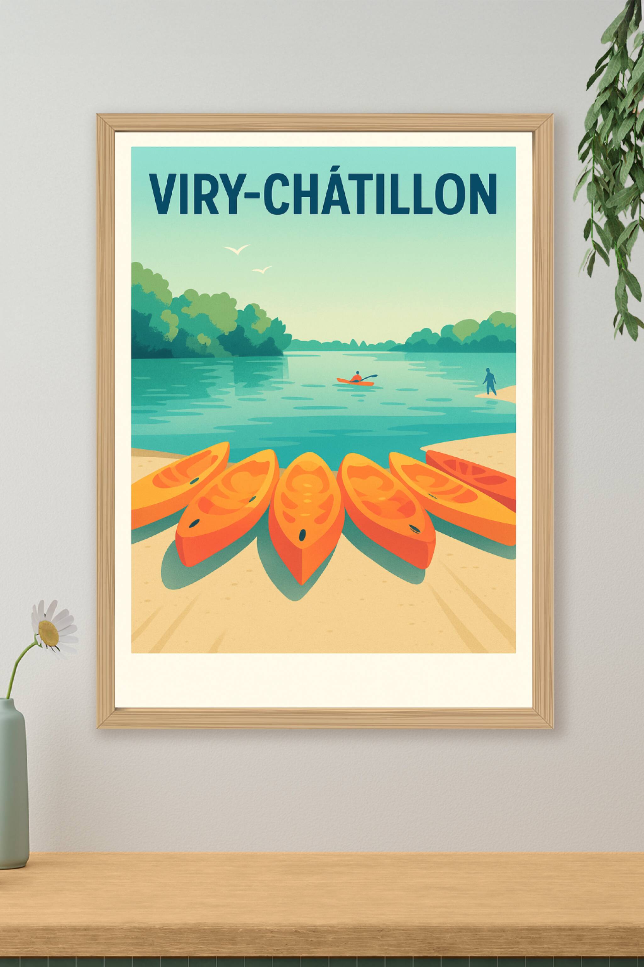 Affiche de Viry-Châtillon - L'évasion aquatique en pleine nature