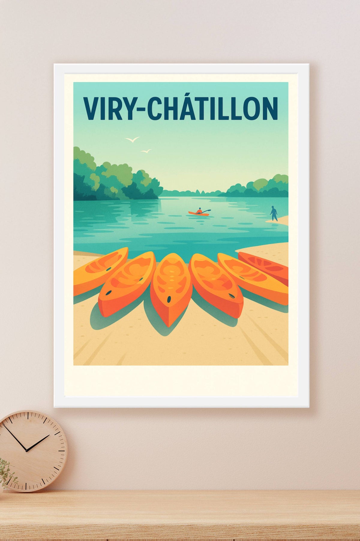 Affiche de Viry-Châtillon - L'évasion aquatique en pleine nature