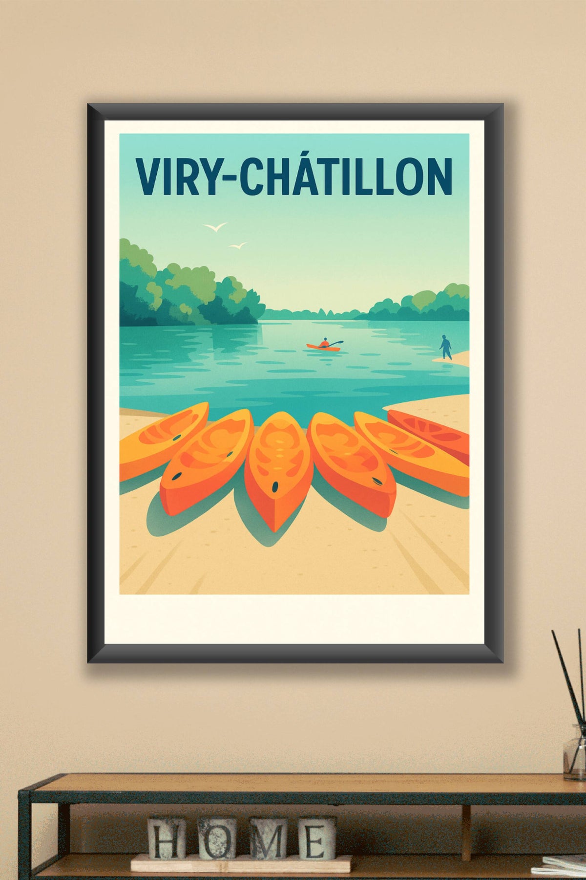 Affiche de Viry-Châtillon - L'évasion aquatique en pleine nature