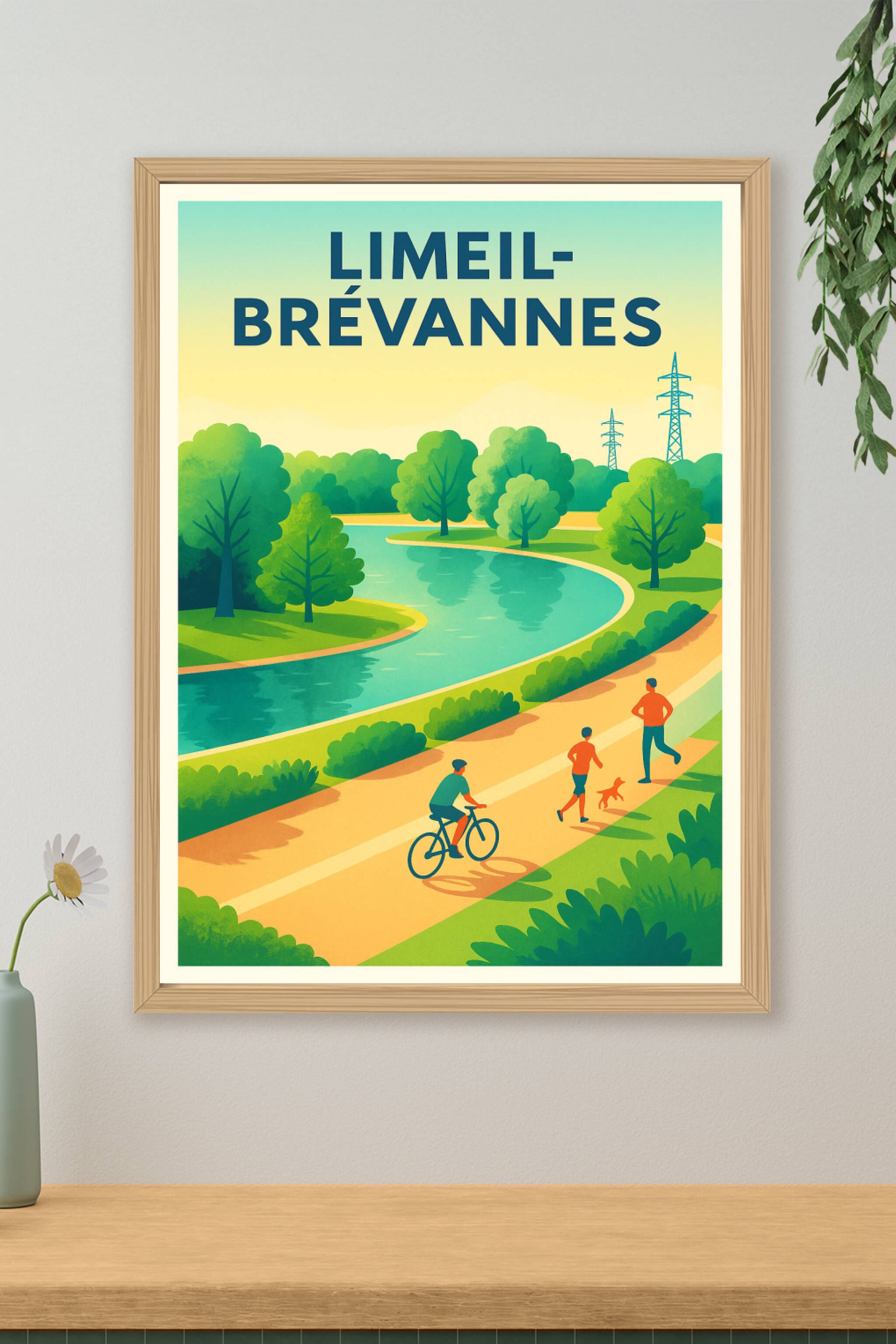 Affiche de Limeil-Brévannes - Promenade bucolique au fil de l'eau