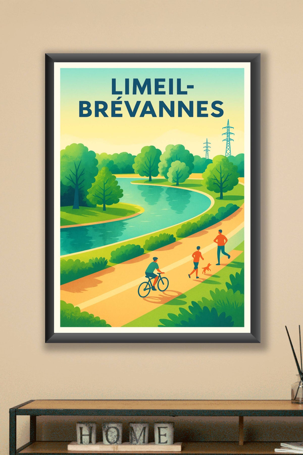 Affiche de Limeil-Brévannes - Promenade bucolique au fil de l'eau