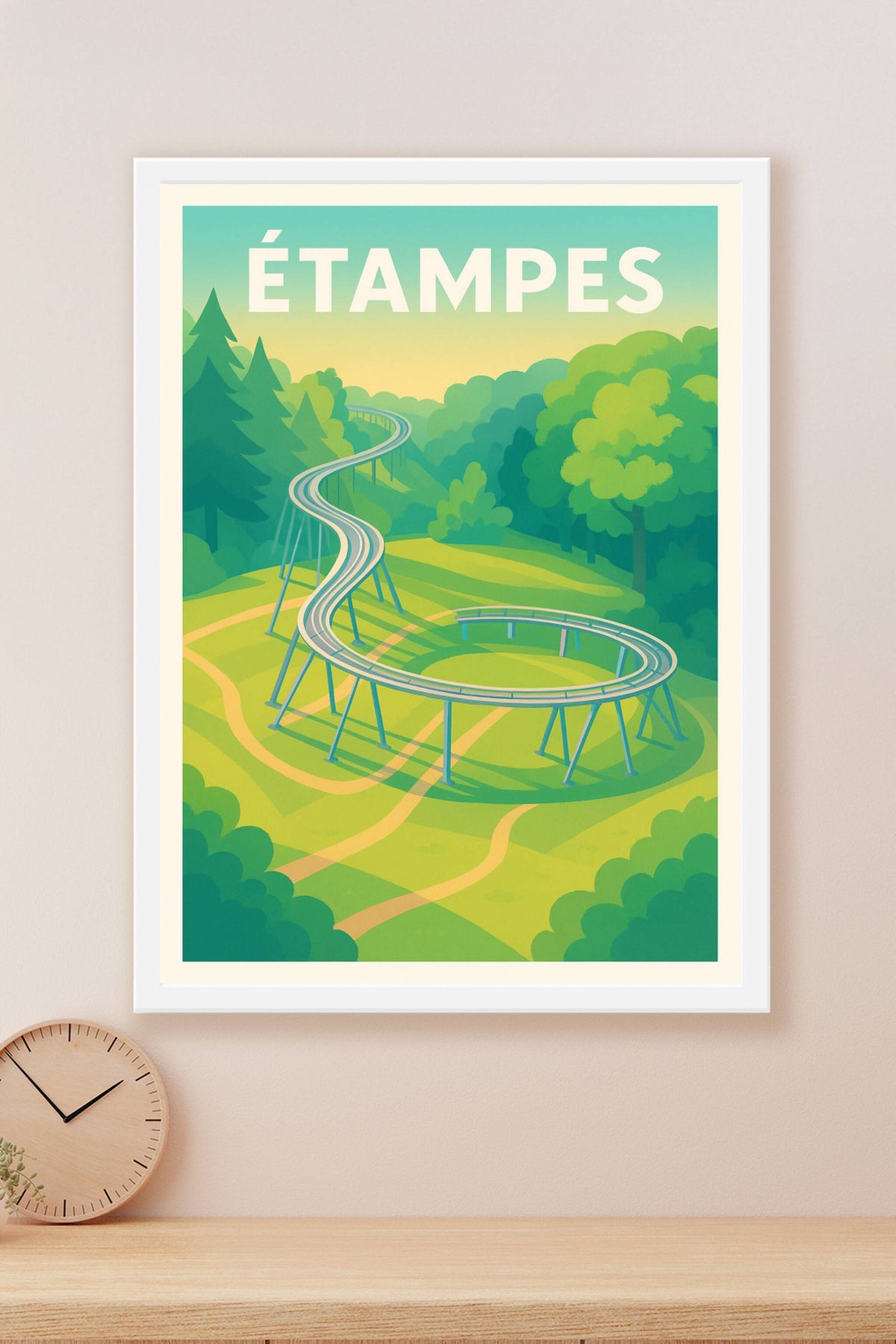 Affiche de Étampes - Découvrez la nature en mouvement