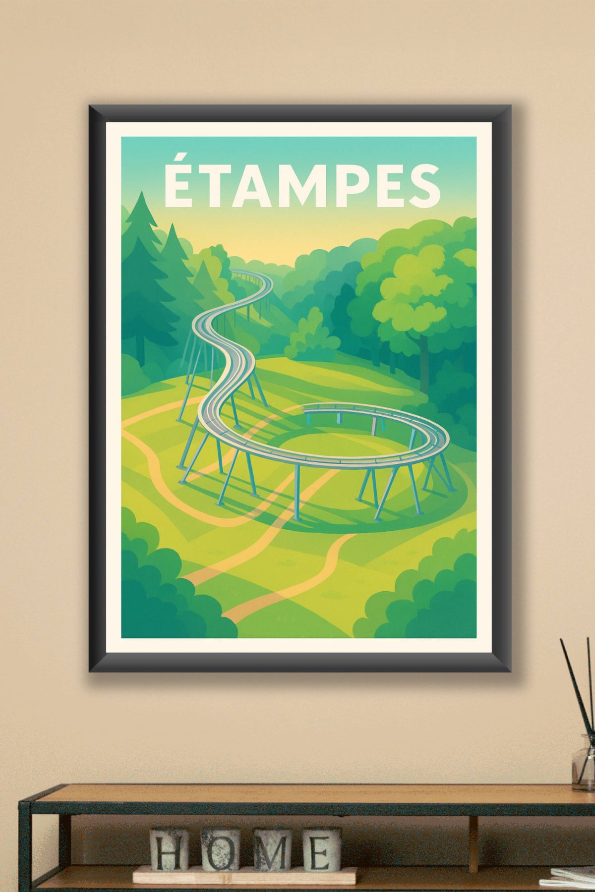 Affiche de Étampes - Découvrez la nature en mouvement