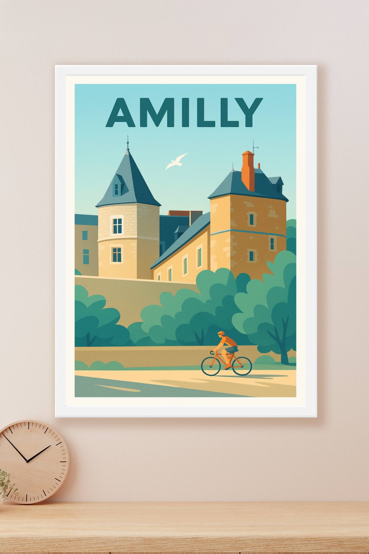 Affiche de Amilly - Charme et sérénité au cœur du Loiret