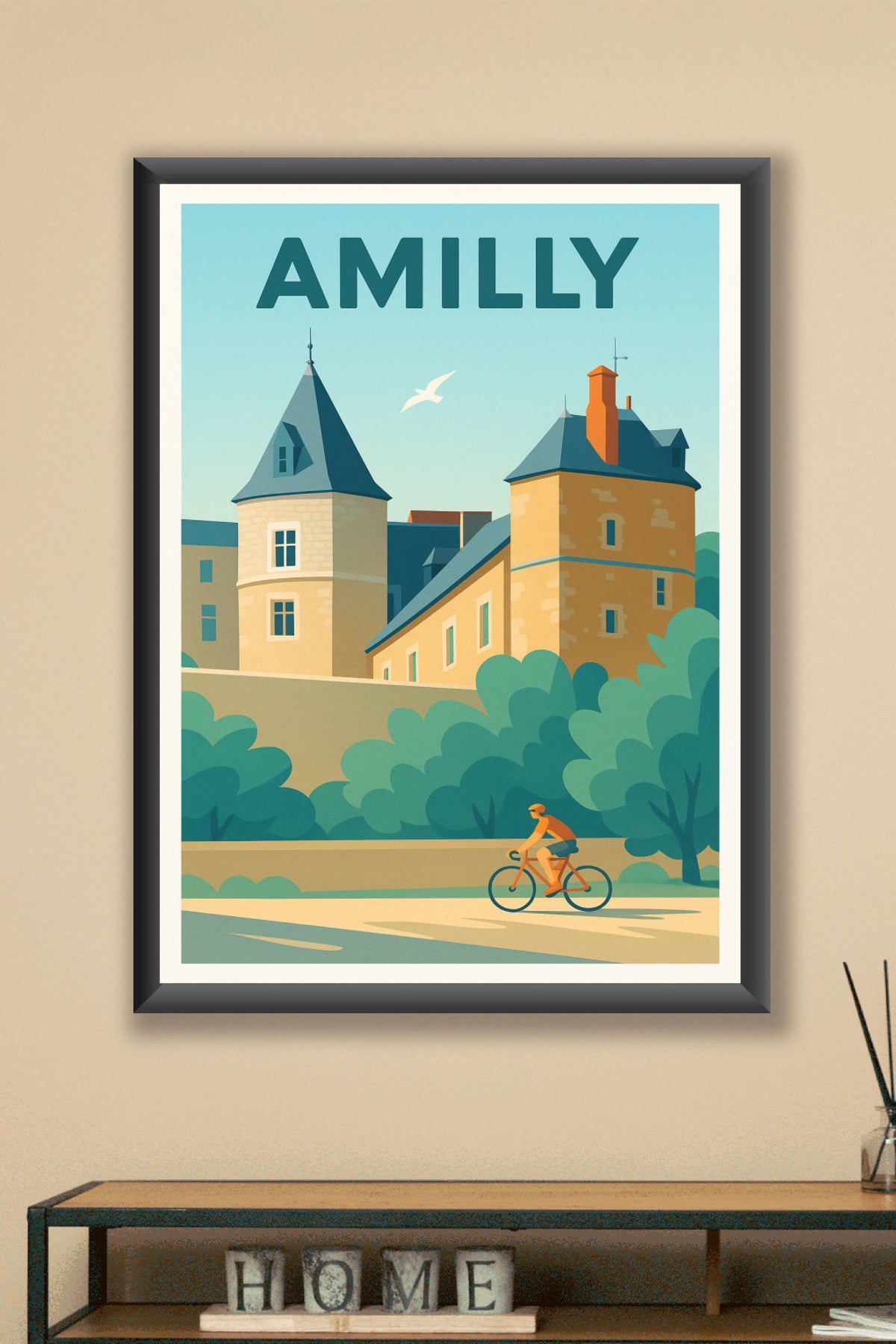 Affiche de Amilly - Charme et sérénité au cœur du Loiret