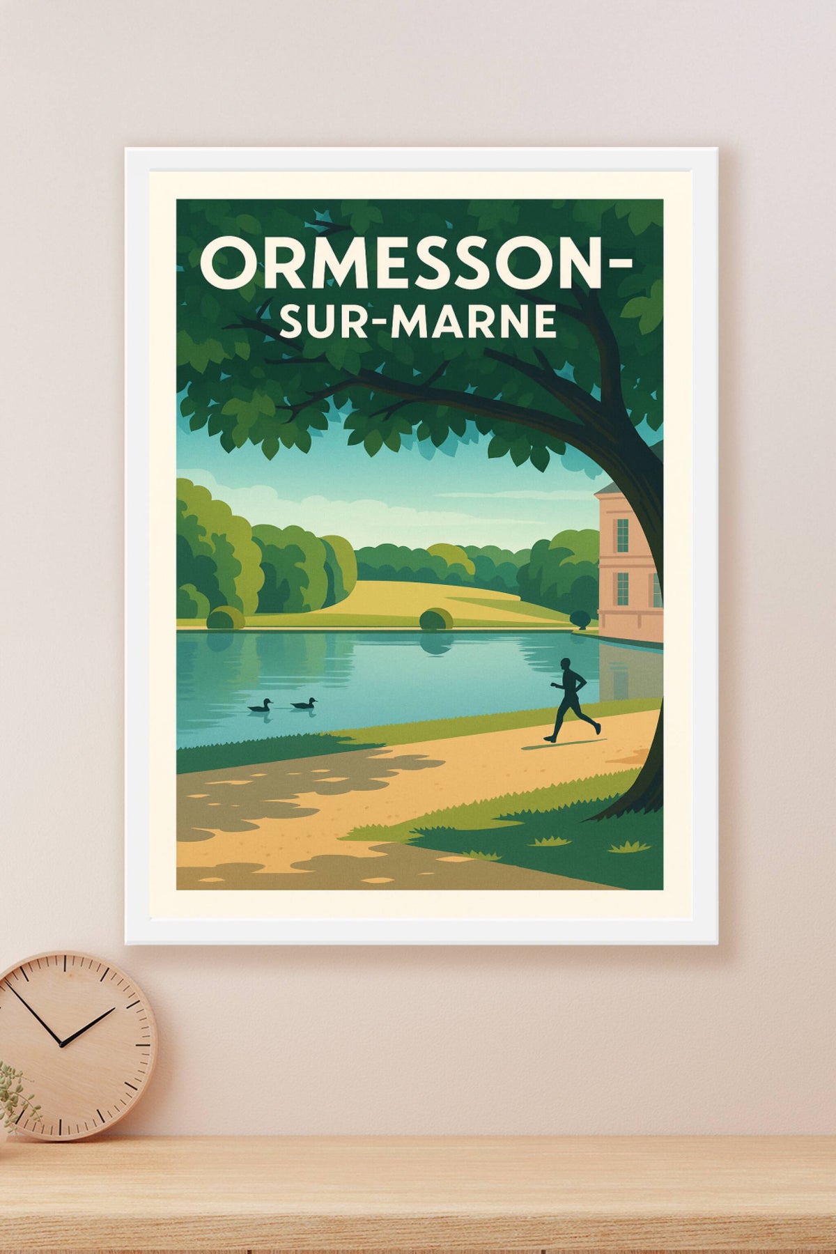 Affiche de Ormesson-sur-Marne - Évasion nature au bord de l'eau