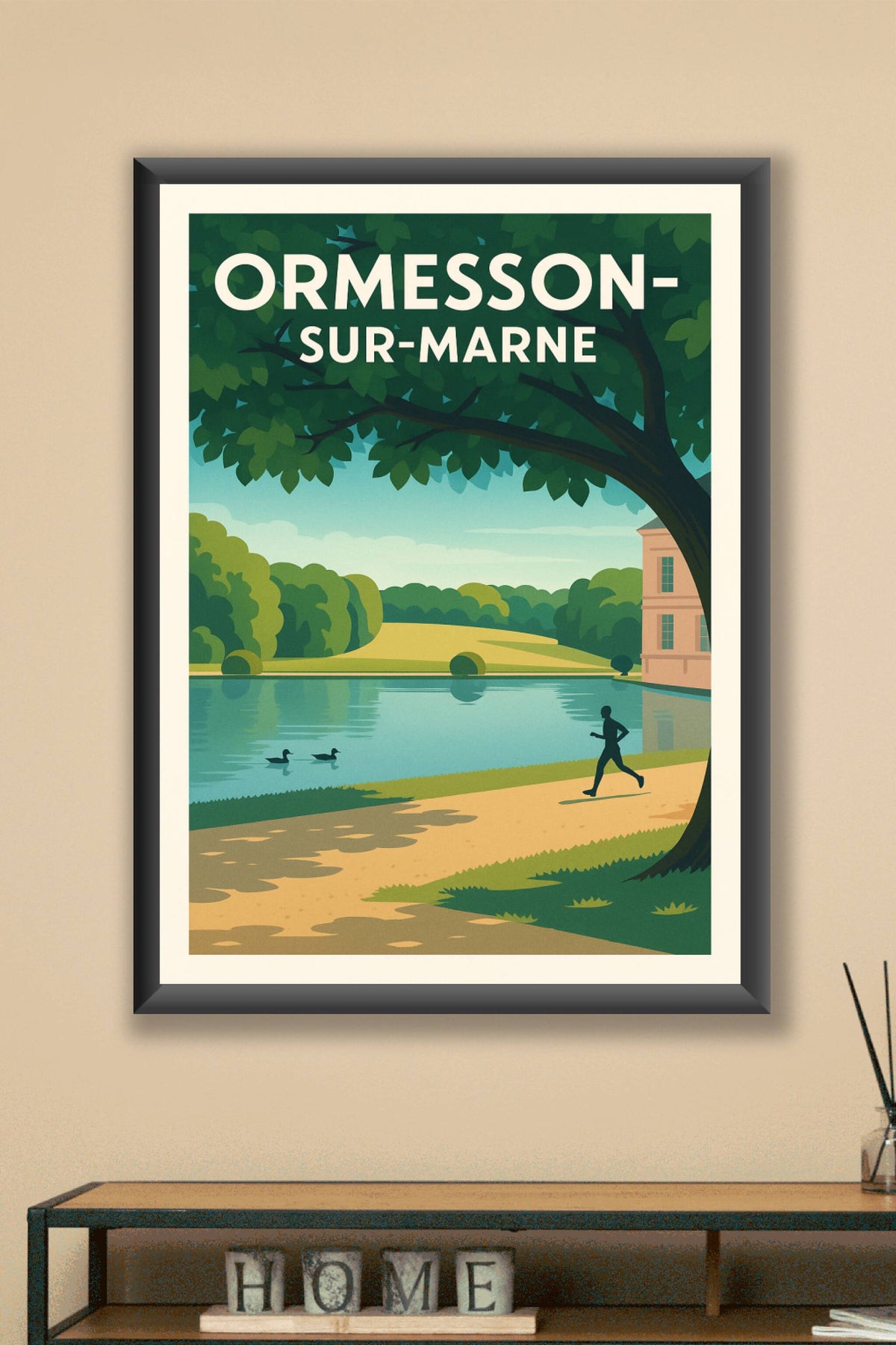 Affiche de Ormesson-sur-Marne - Évasion nature au bord de l'eau