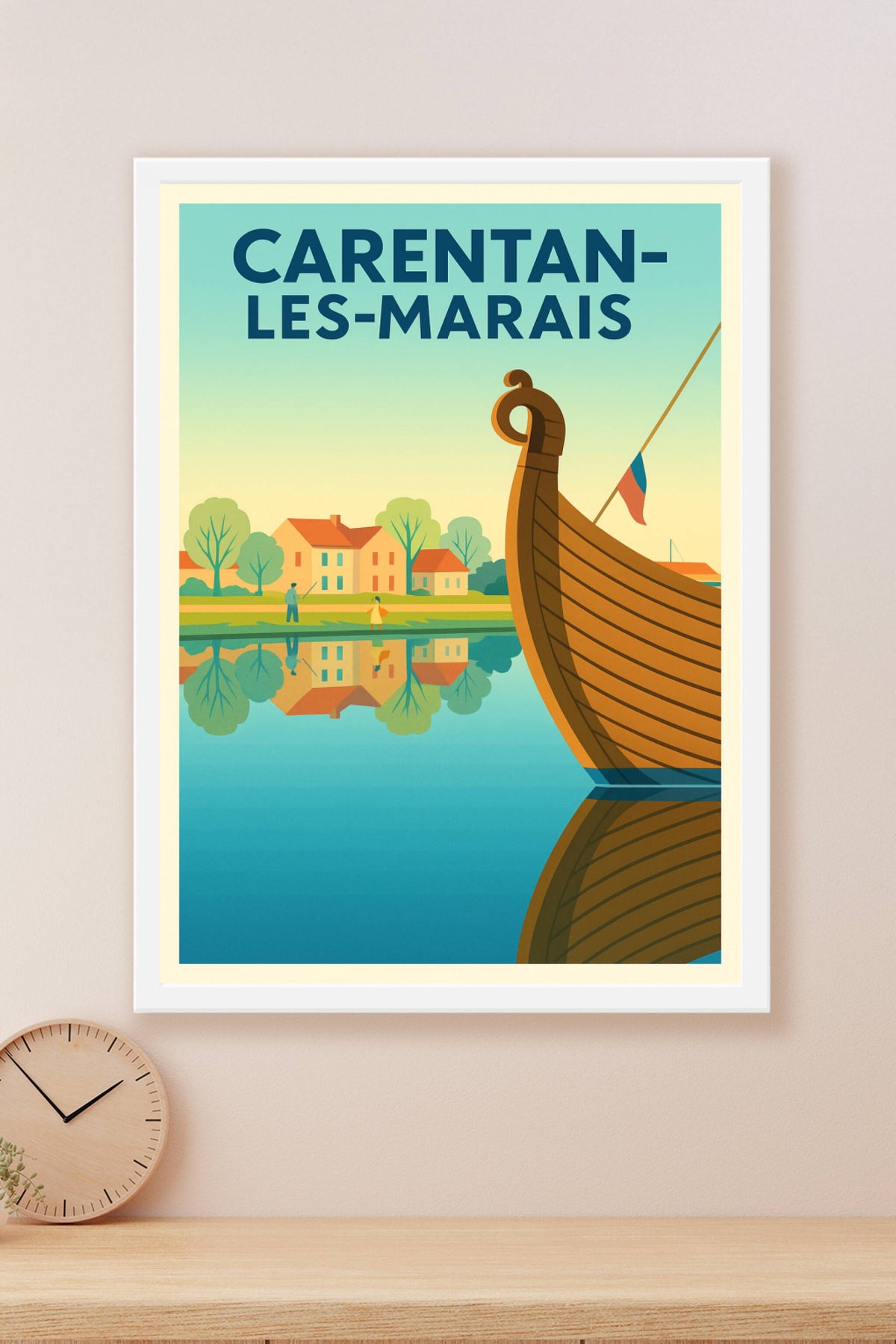 Affiche de Carentan-les-Marais - Tranquillité au fil de l'eau