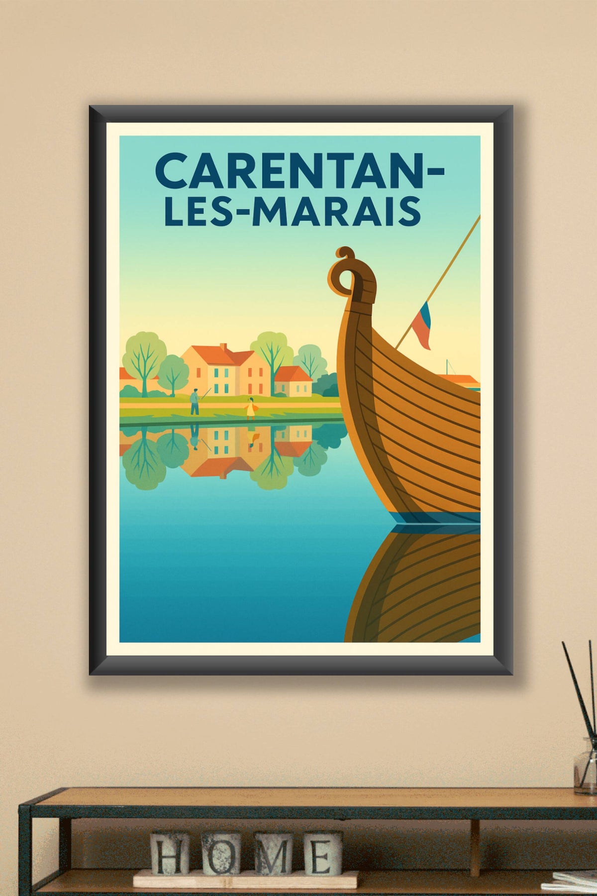 Affiche de Carentan-les-Marais - Tranquillité au fil de l'eau
