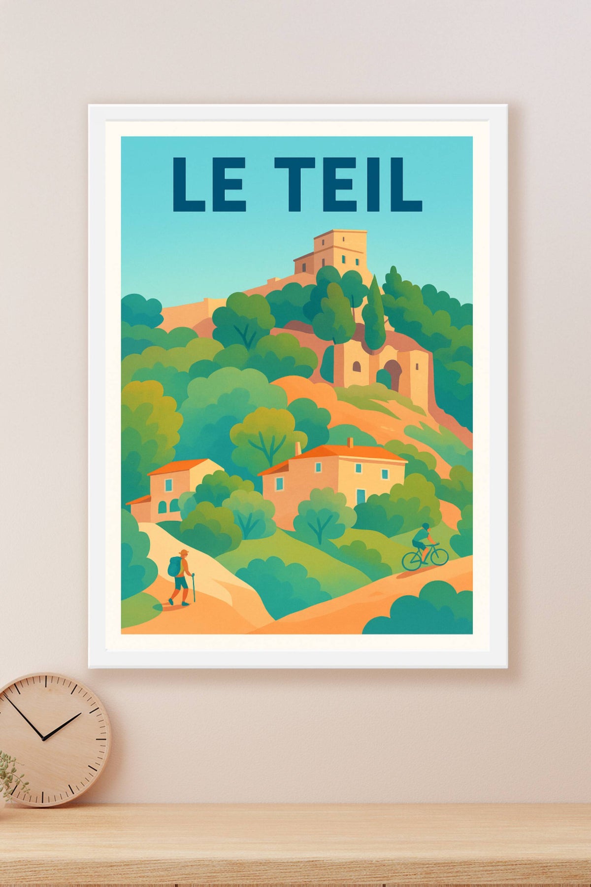 Affiche de Le Teil - Charme et nature au cœur de l'Ardèche