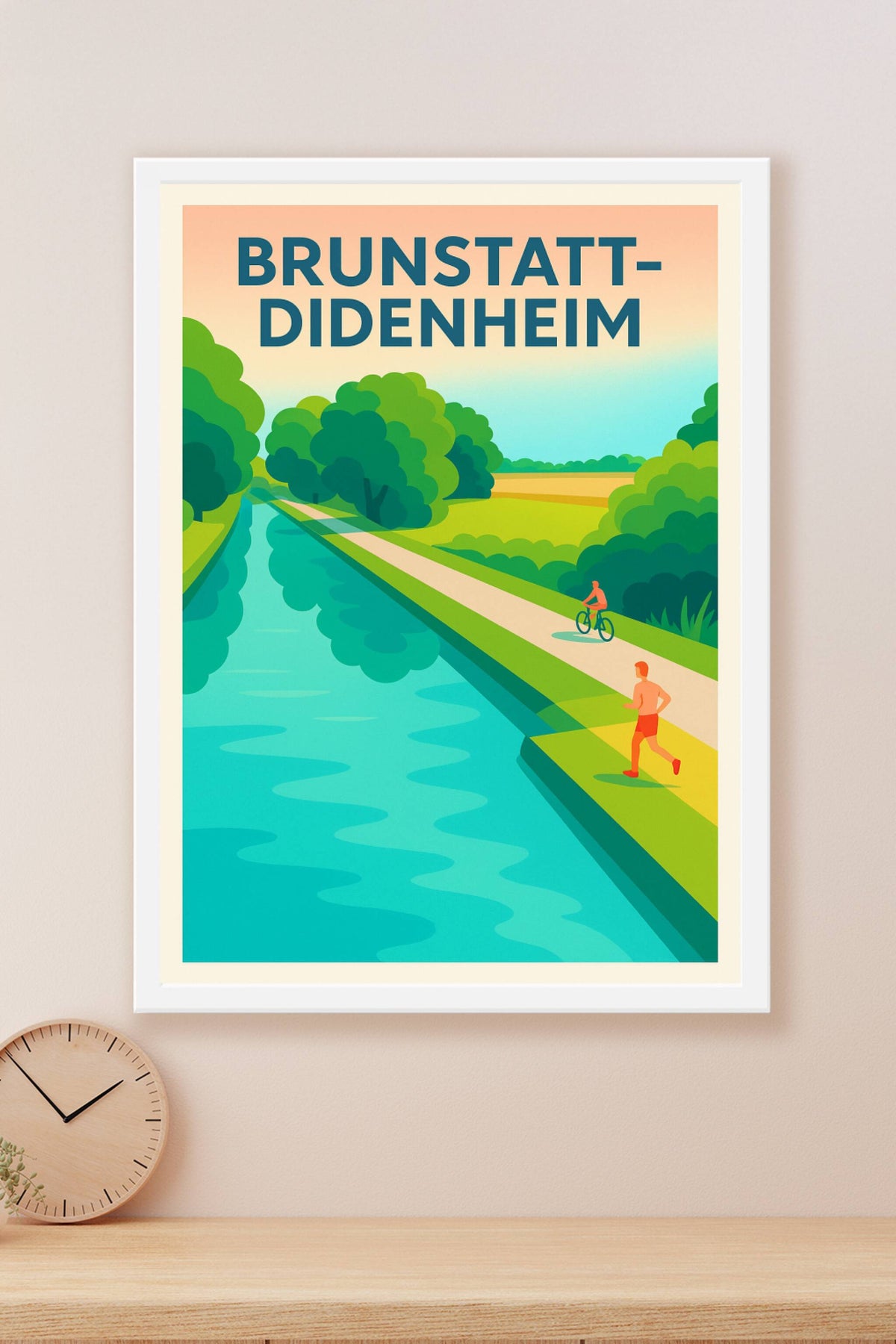 Affiche de Brunstatt-Didenheim - Évasion nature au fil de l'eau