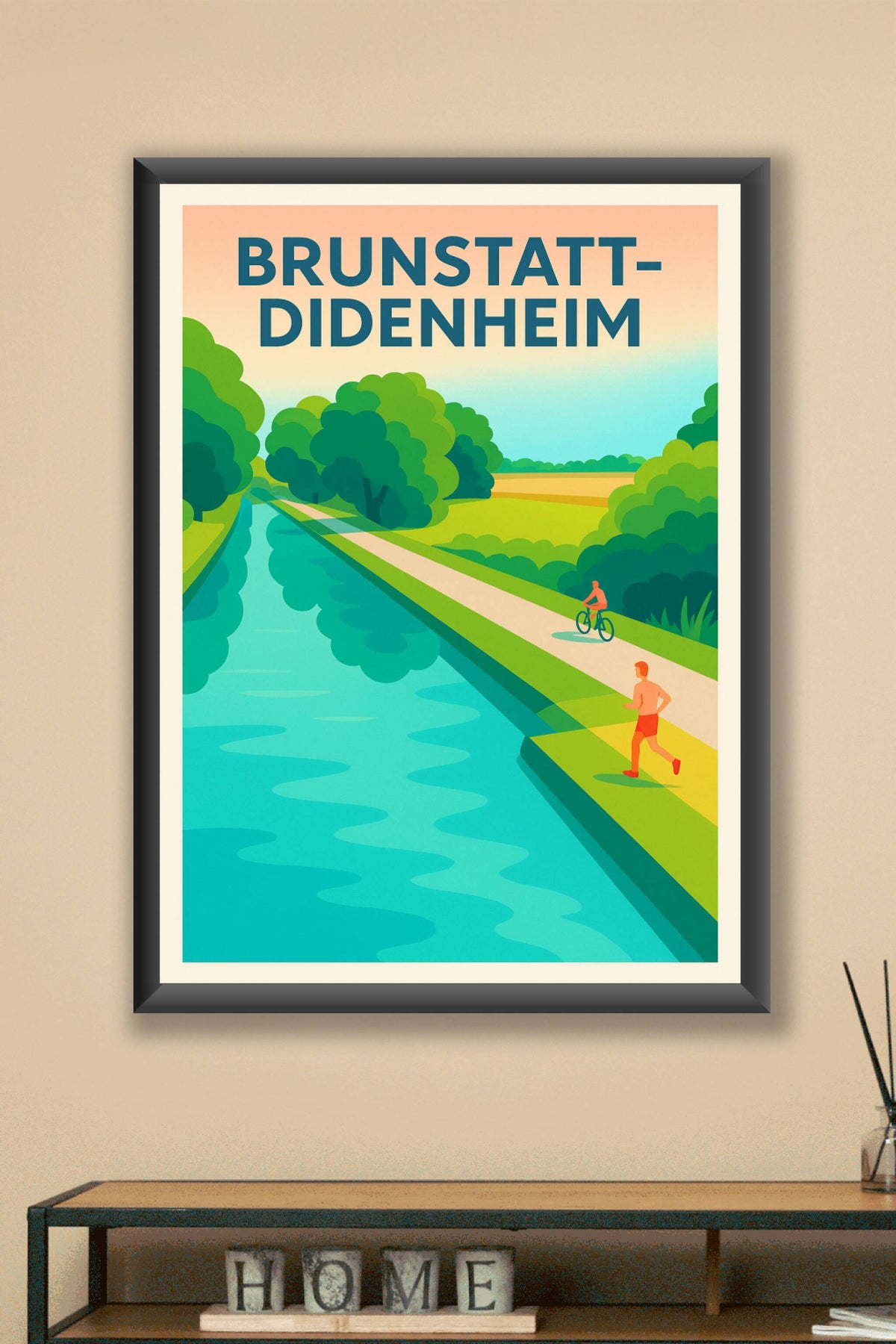 Affiche de Brunstatt-Didenheim - Évasion nature au fil de l'eau