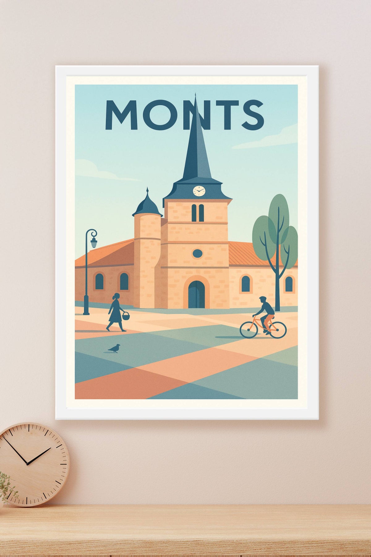 Affiche de Monts - Charme et Sérénité du Centre-Ville